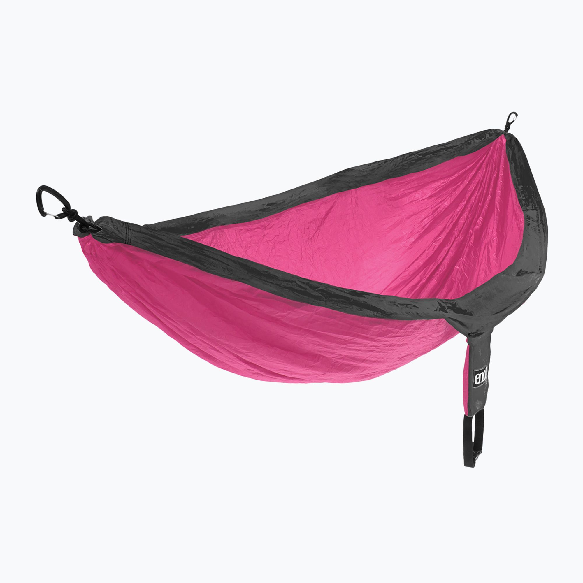 Hamak turystyczny ENO DoubleNest charcoal/fuchsia 