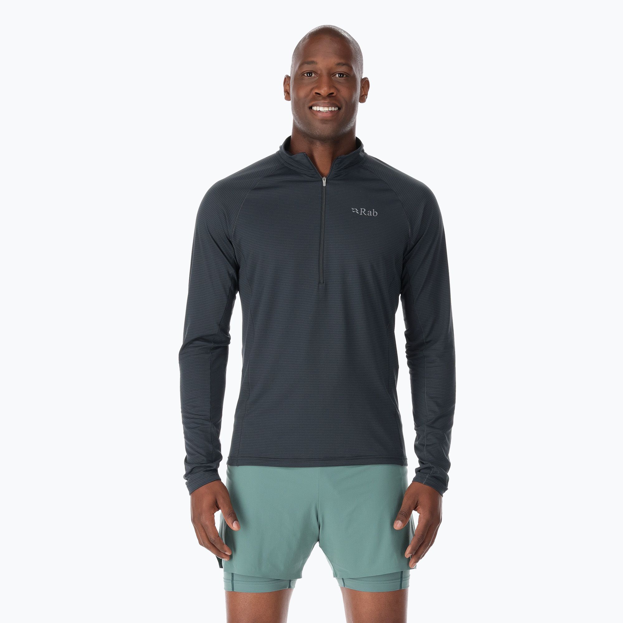 Bluza męska Rab Sonic Zip beluga 