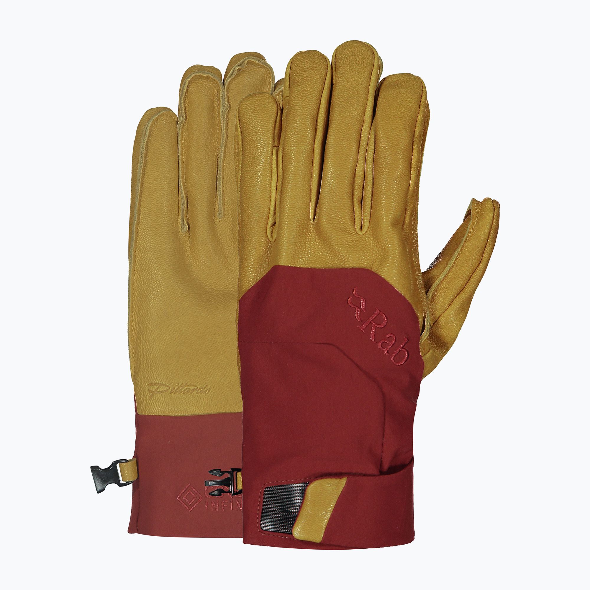 Rękawice Rab Khroma Tour Infinium oxblood red 