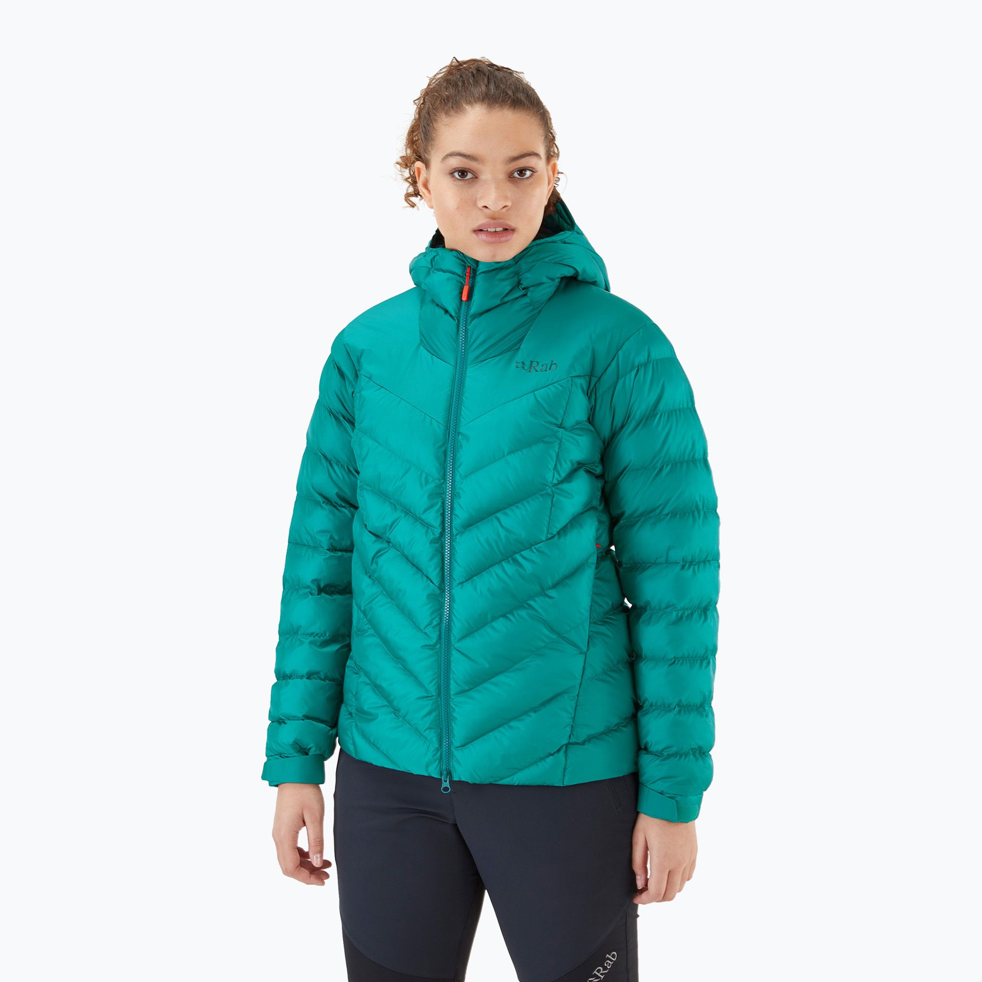 Kurtka ocieplana damska Rab Nebula Pro storm green 