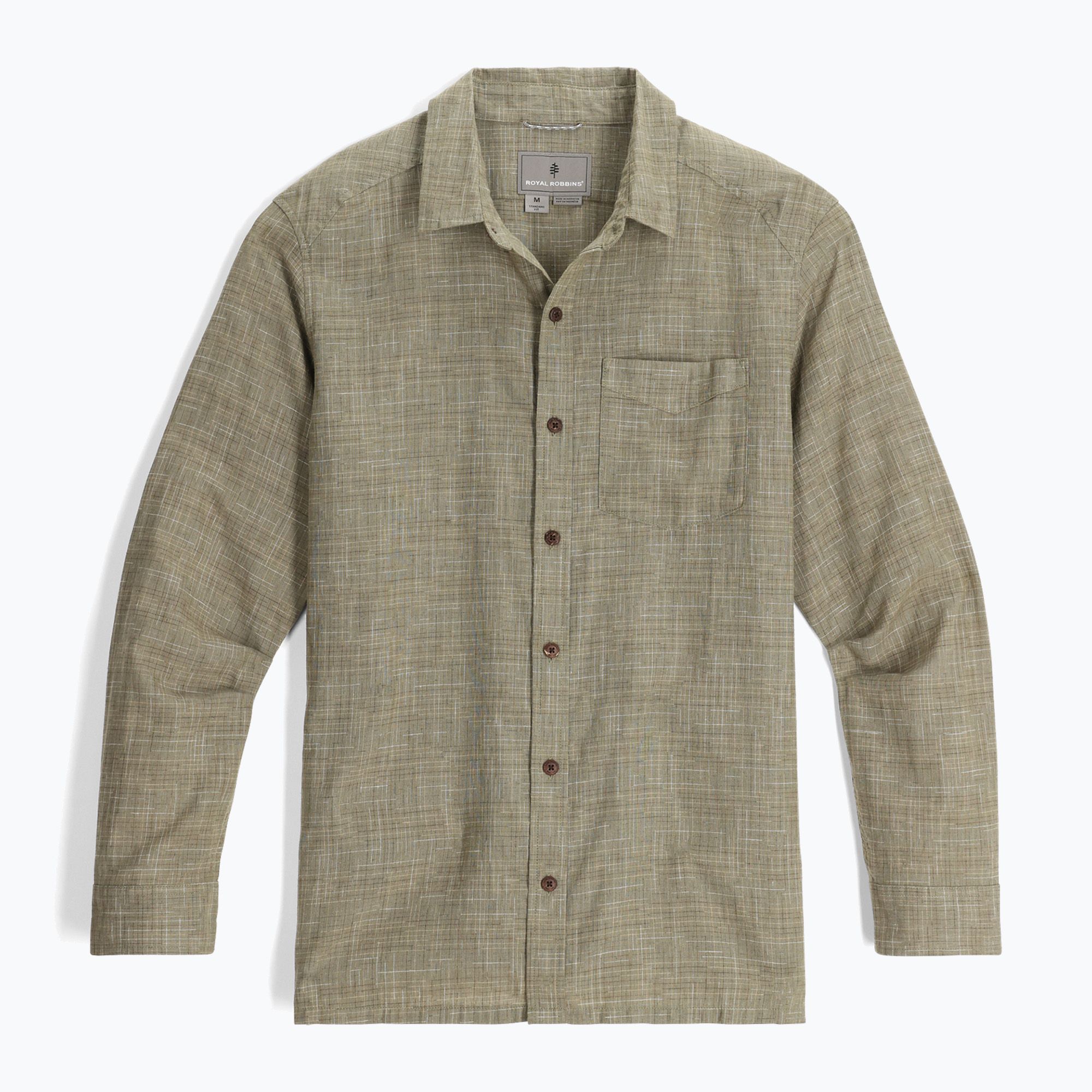 Koszula męska Royal Robbins Hempline Spaced fiddlehead 