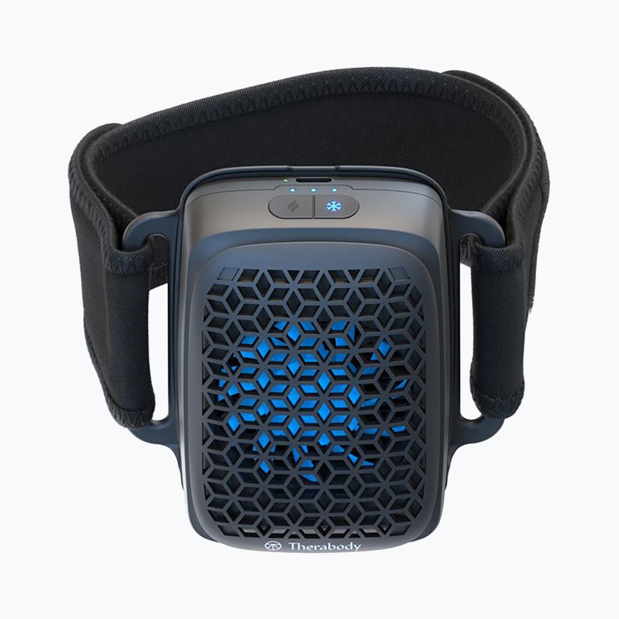Masażer Therabody RecoveryTherm Cube black/blue 