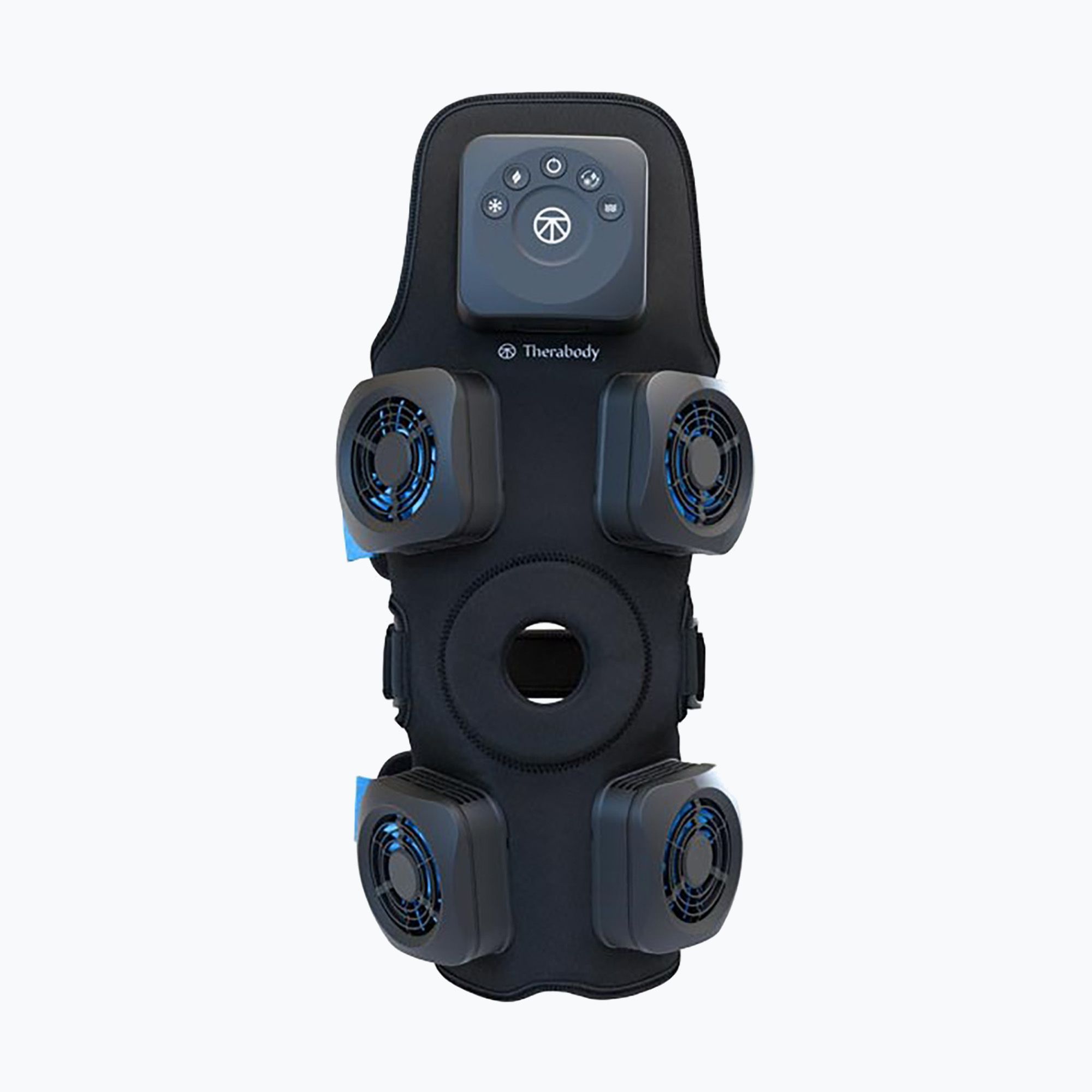 Masażer Therabody RecoveryTherm Hot&Cold Vibration Knee black blue 