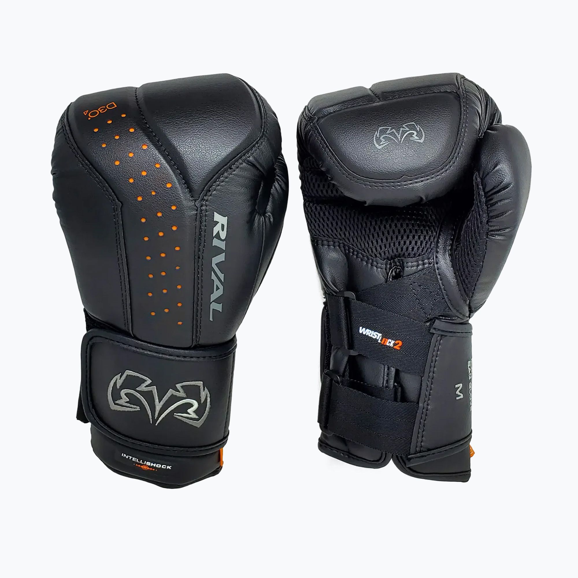 Rękawice bokserskie Rival RB10 Intelli-Shock Bag black 