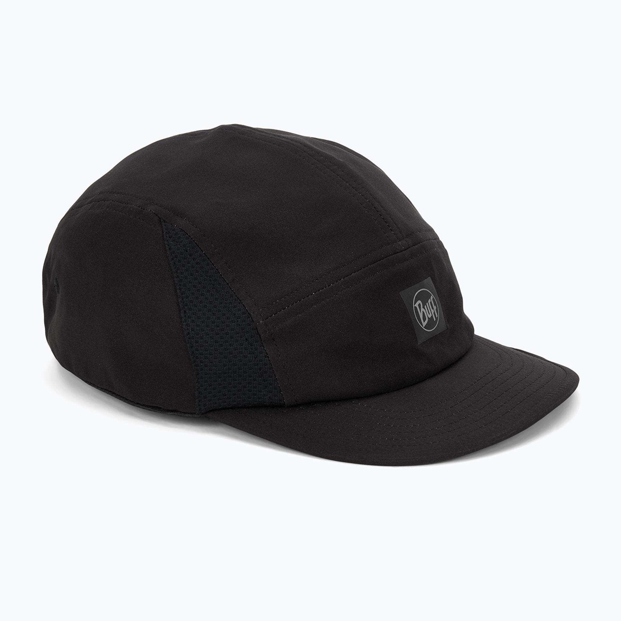 Czapka z daszkiem BUFF 5 Panel Go Graze solid black 