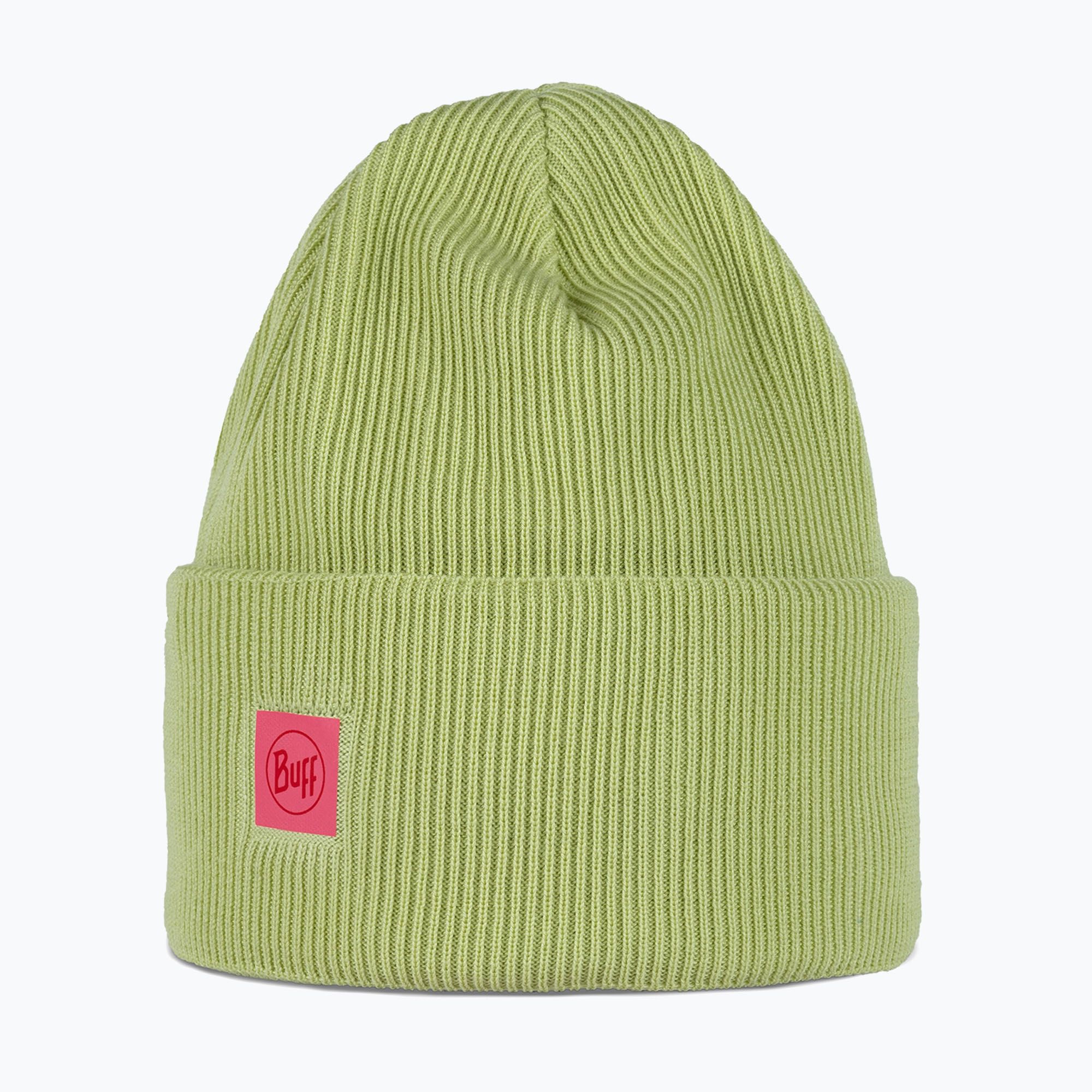 Czapka zimowa BUFF Crossknit sheen yellow 