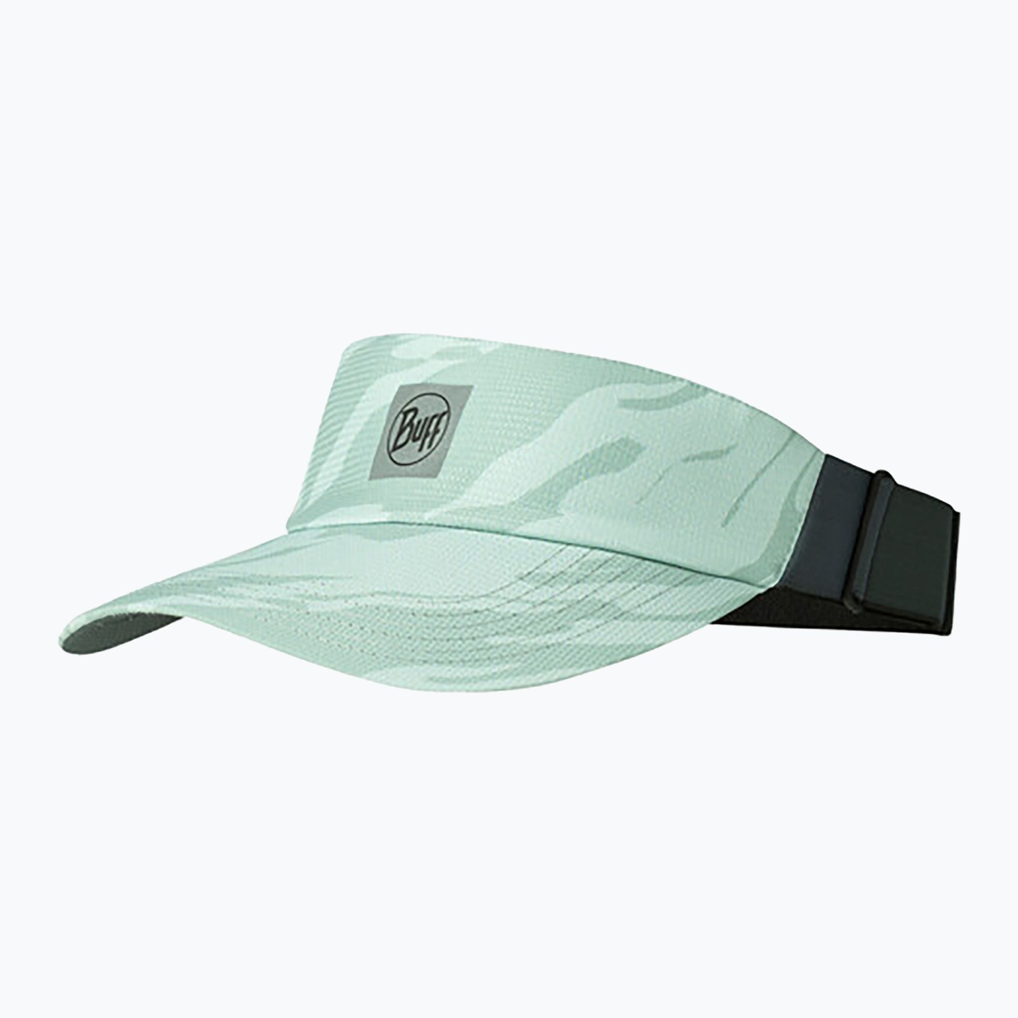 Daszek do biegania BUFF Go Visor Aces seagrove green 