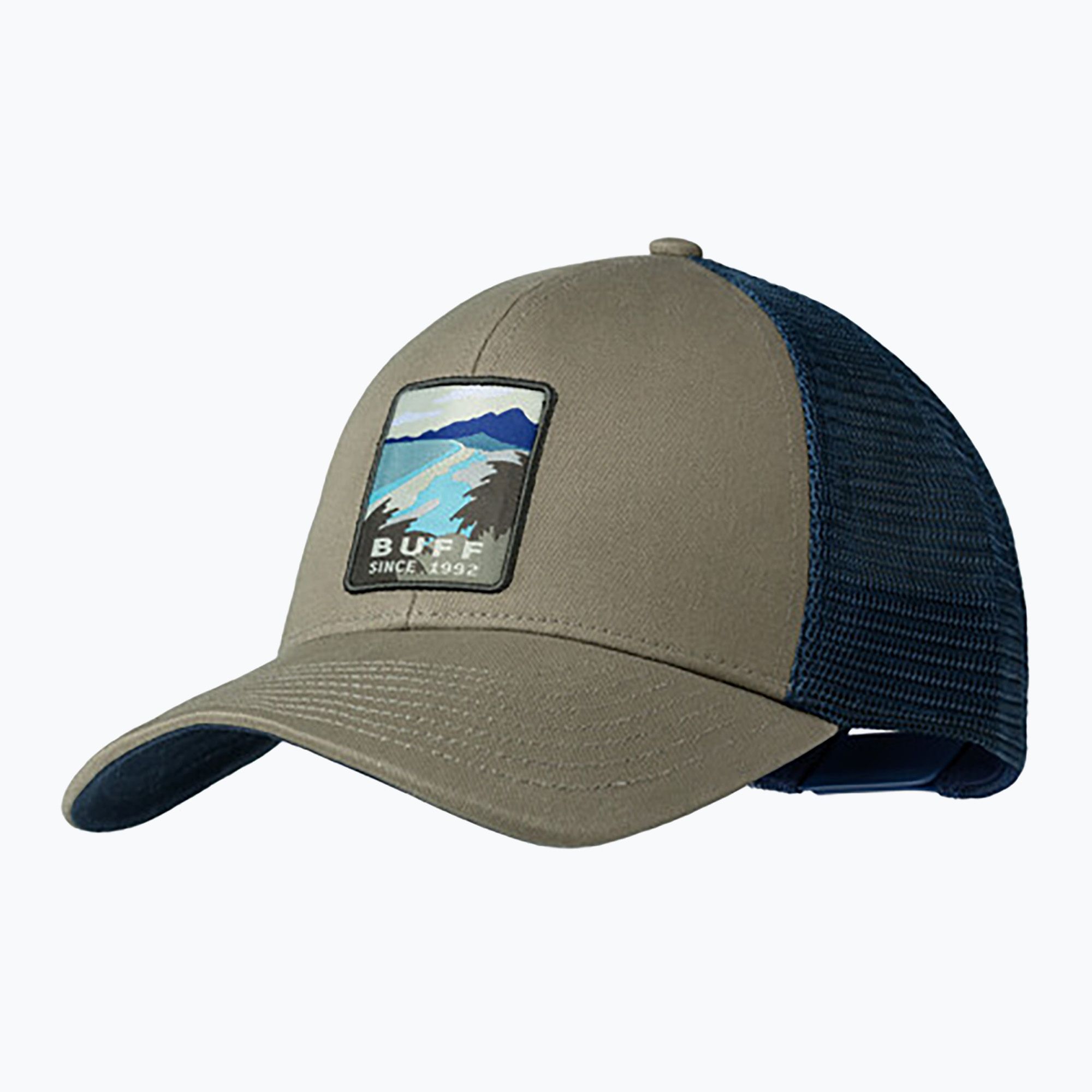 Czapka z daszkiem BUFF Explore Trucker Soor tundra khaki 