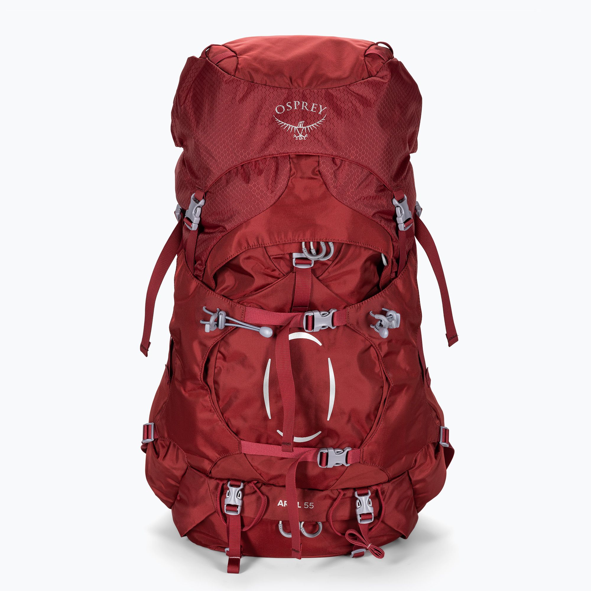 Plecak trekkingowy damski Osprey Ariel 55 l claret red 