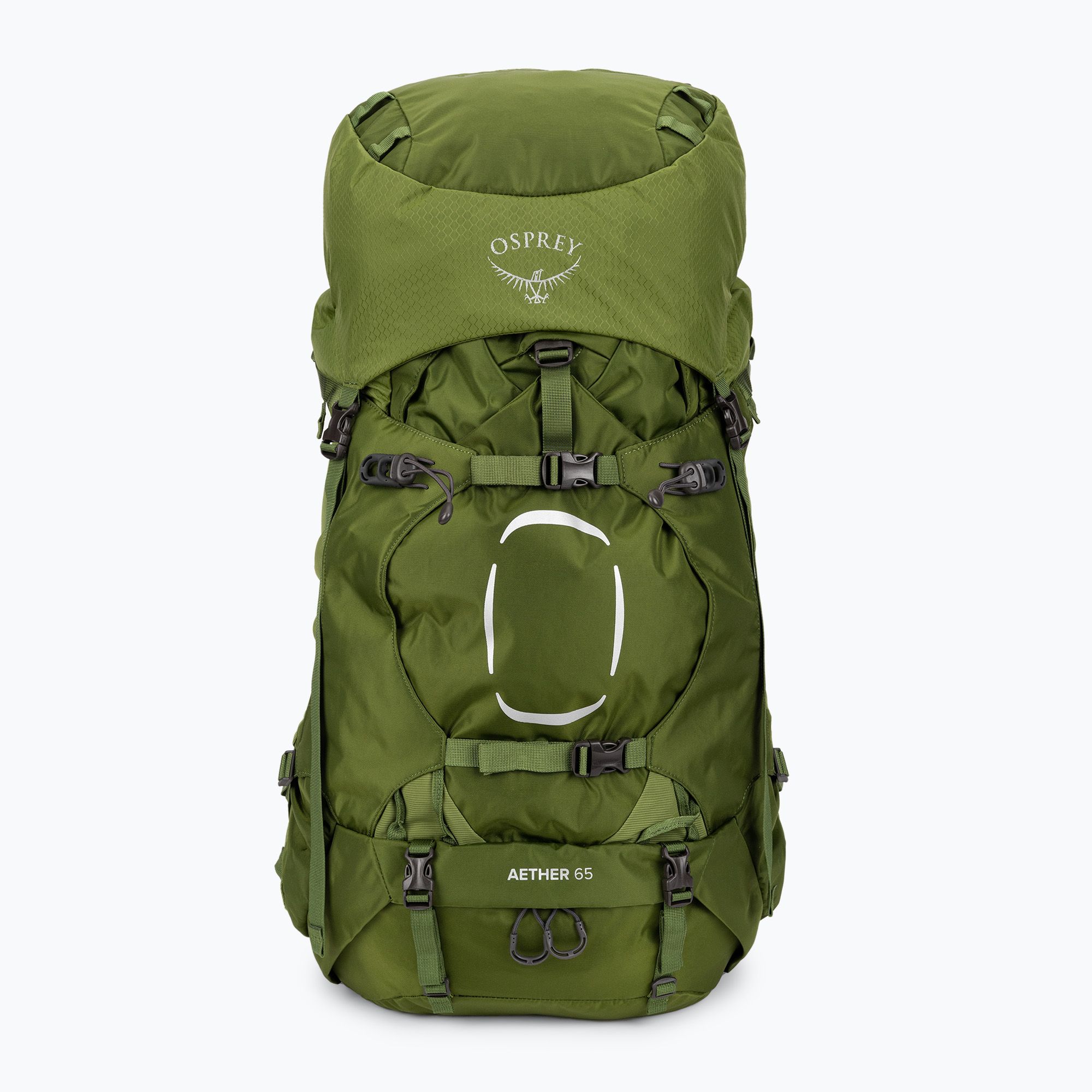 Plecak trekkingowy męski Osprey Aether 65 l garlic mustard green 