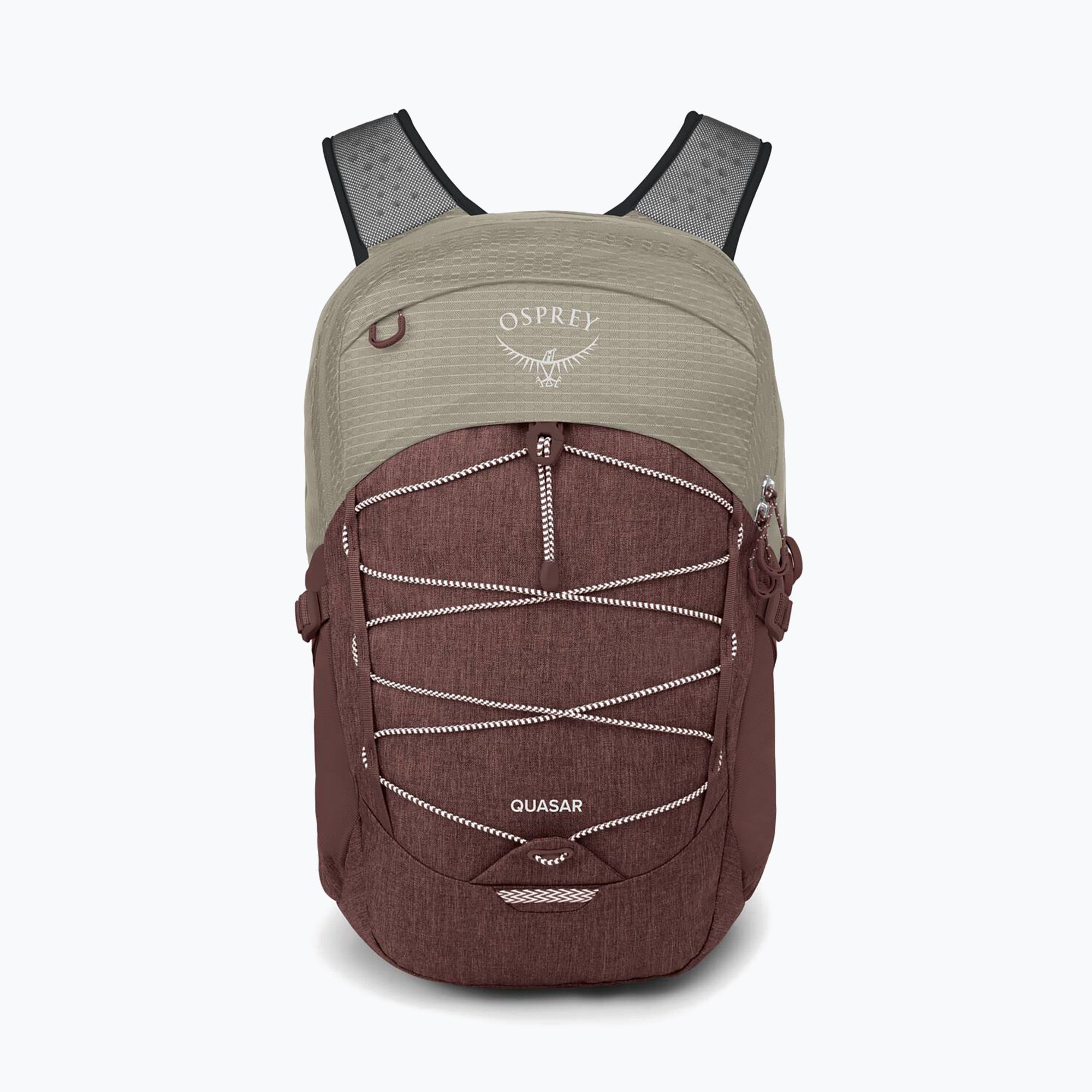 Plecak miejski Osprey Quasar 26 l sawdust tan/raisin red 