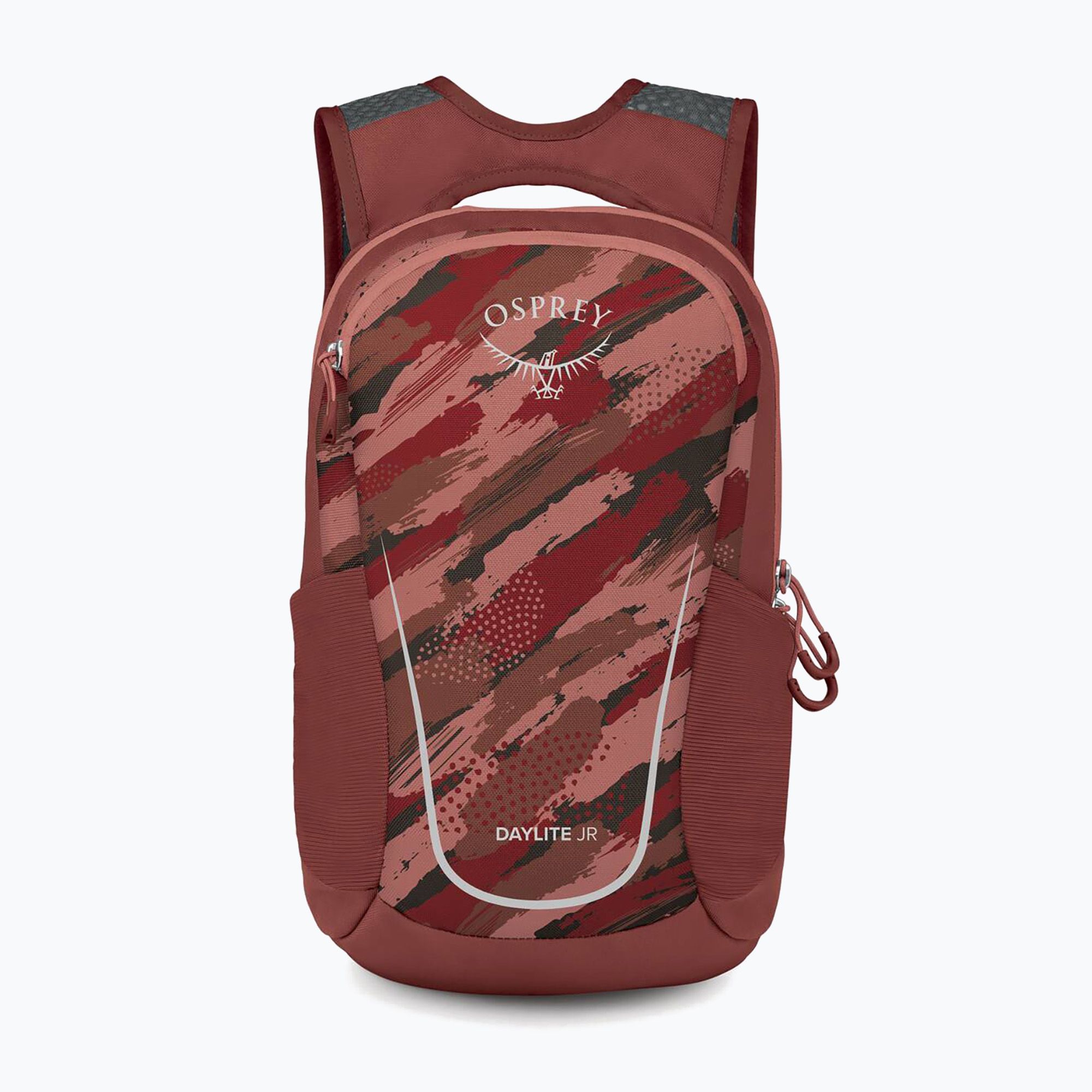 Plecak miejski dziecięcy Osprey Daylite Jr 9 l brush strokes print/red canyon 