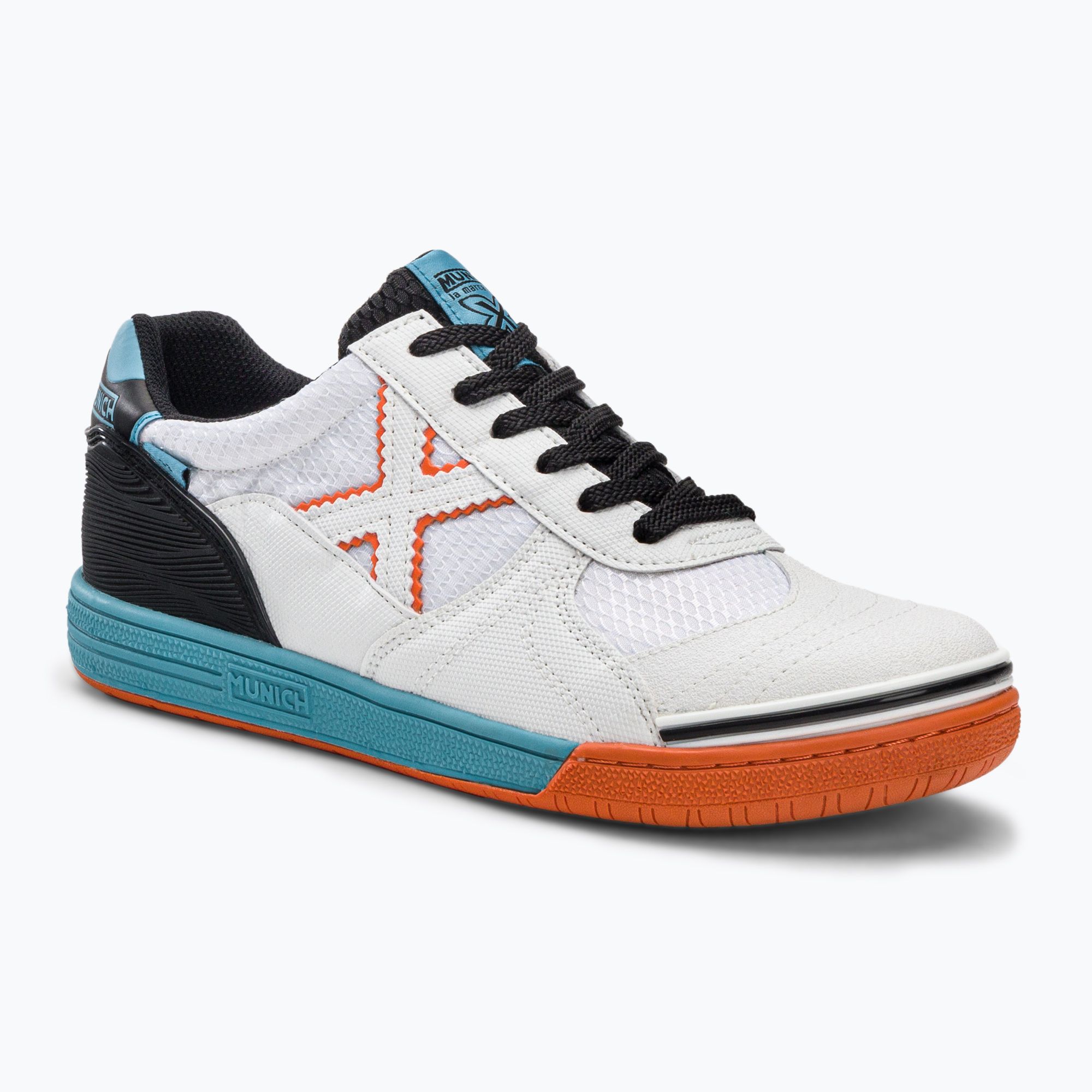 Buty piłkarskie męskie MUNICH G-3 Indoor blanco 
