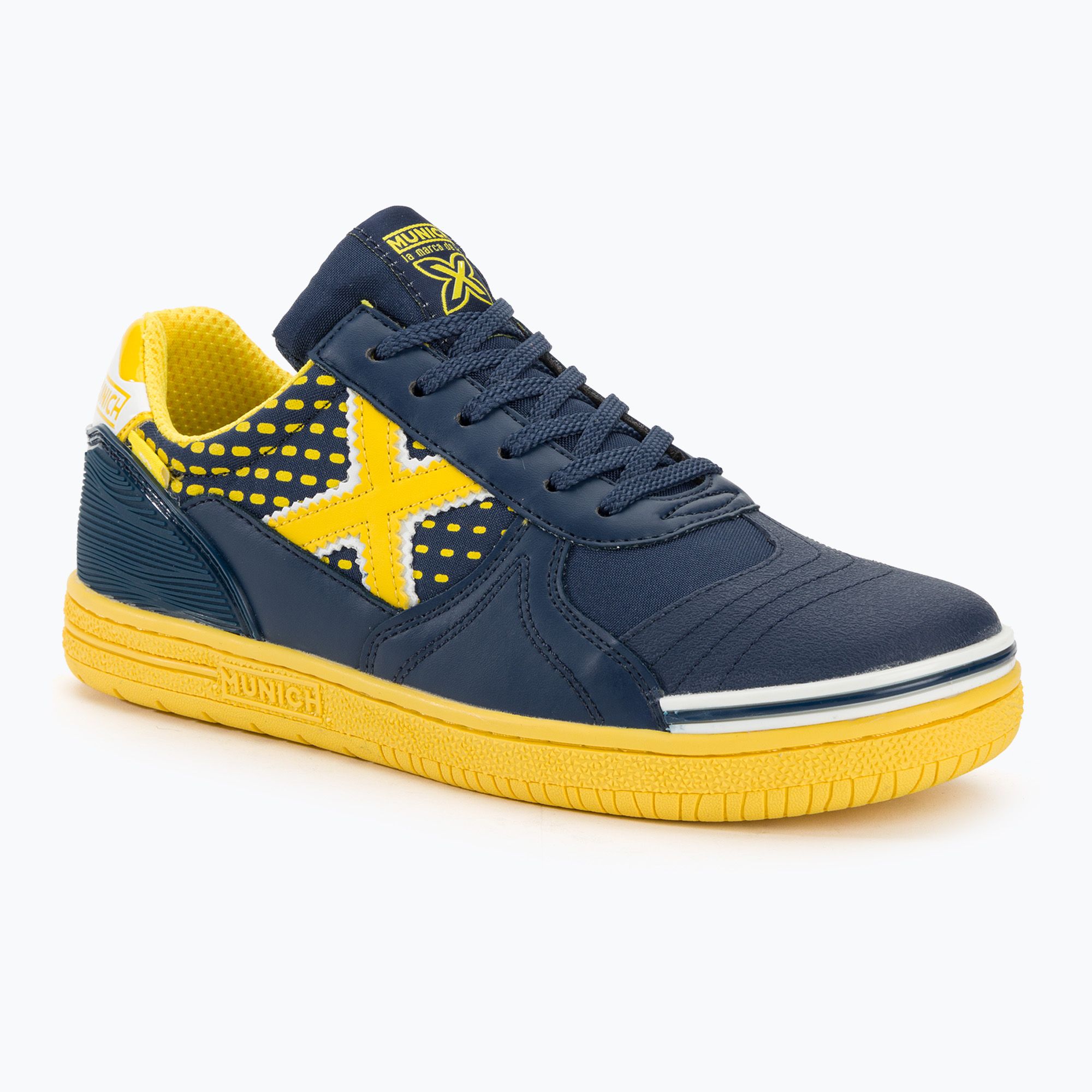 Buty piłkarskie dziecięce MUNICH G-3 Indoor azul 
