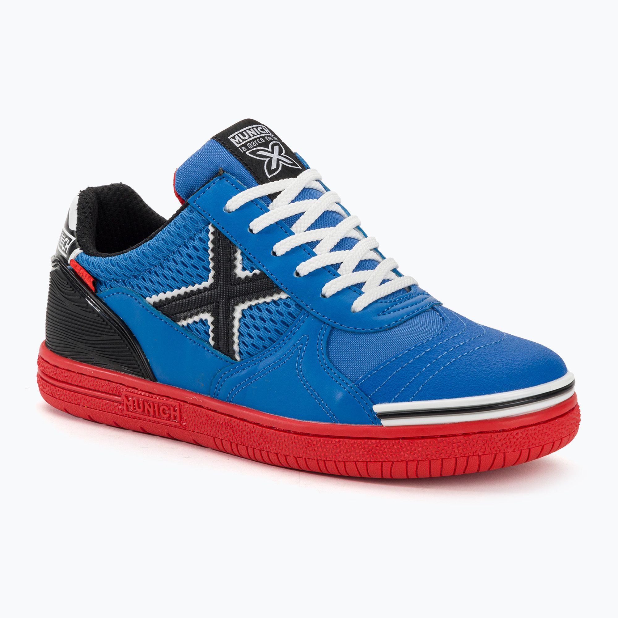 Buty piłkarskie dziecięce MUNICH G-3 Indoor 1511386 azul 