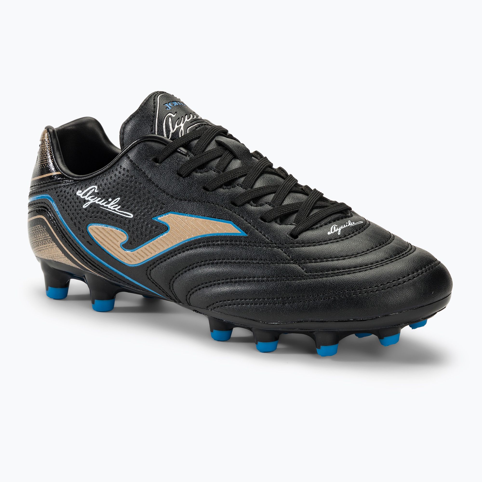 Buty piłkarskie męskie Joma Aguila FG black/gold 