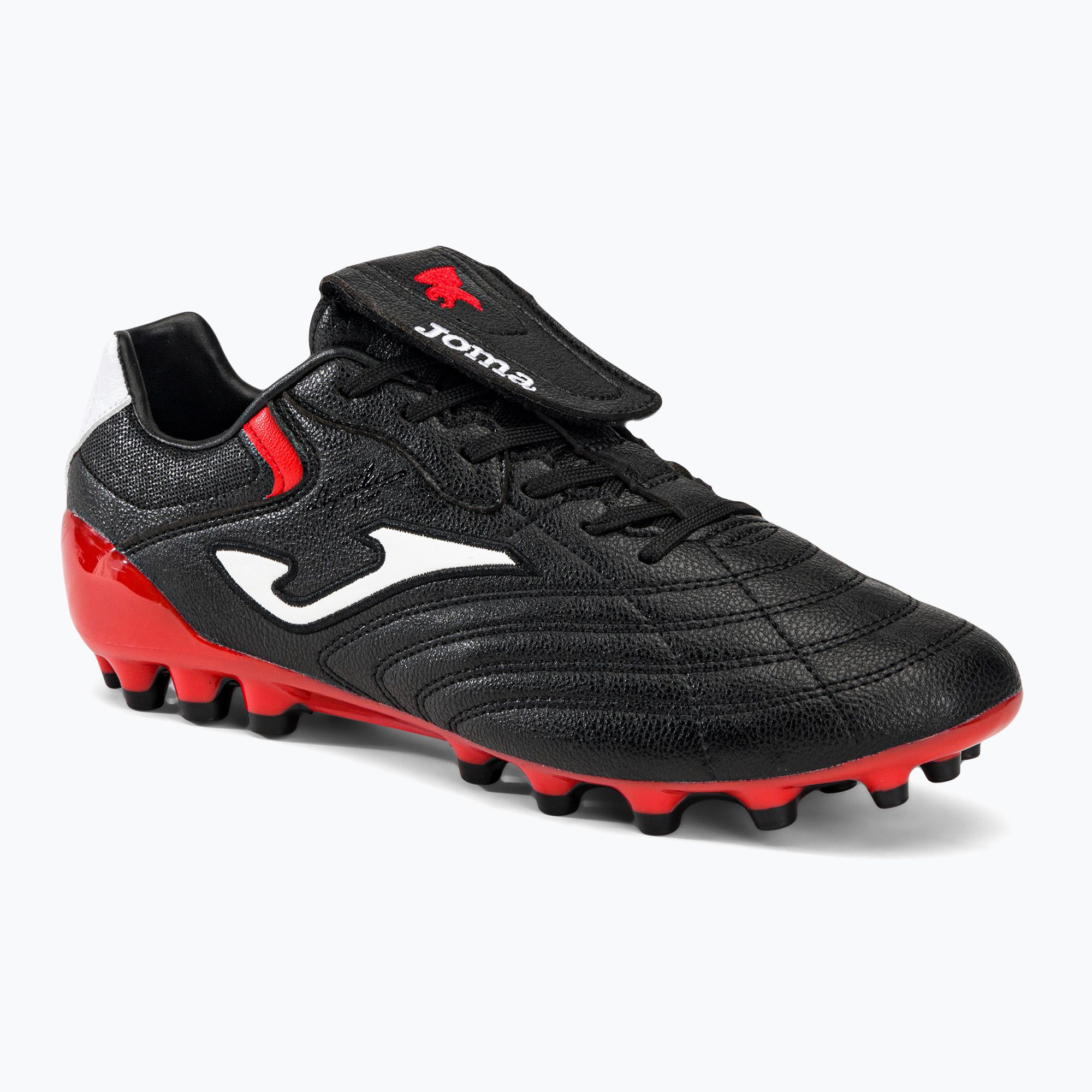 Buty piłkarskie męskie Joma Aguila Cup AG black/red 