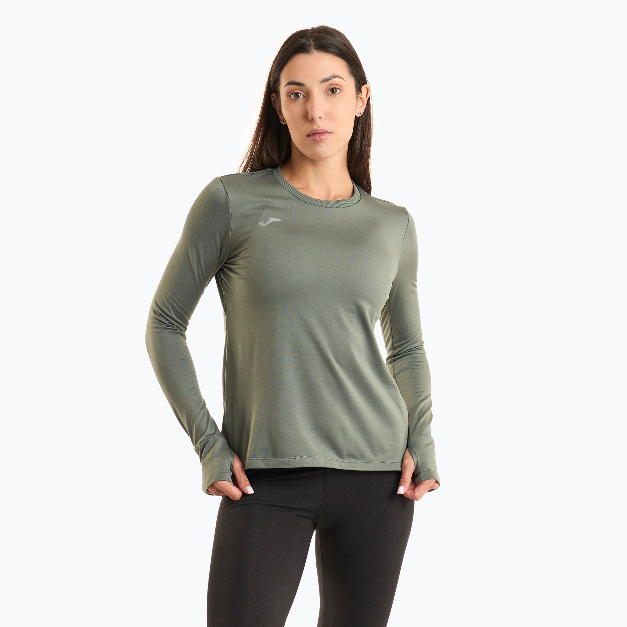 Bluza do biegania damska Joma R-Nature khaki 