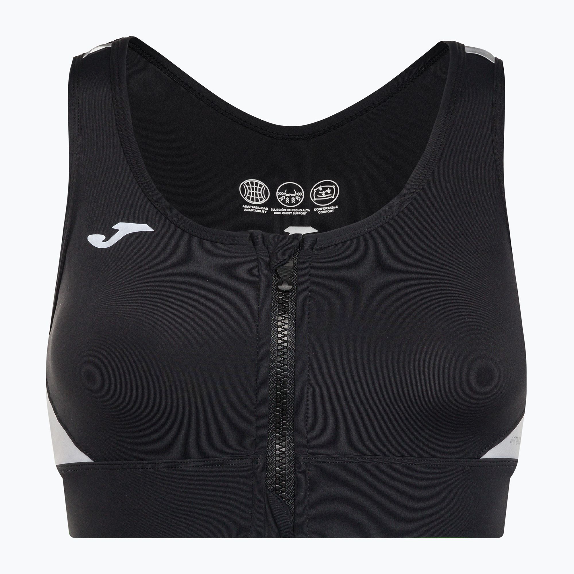 Top do biegania damski Joma R-Night Sport black/white 