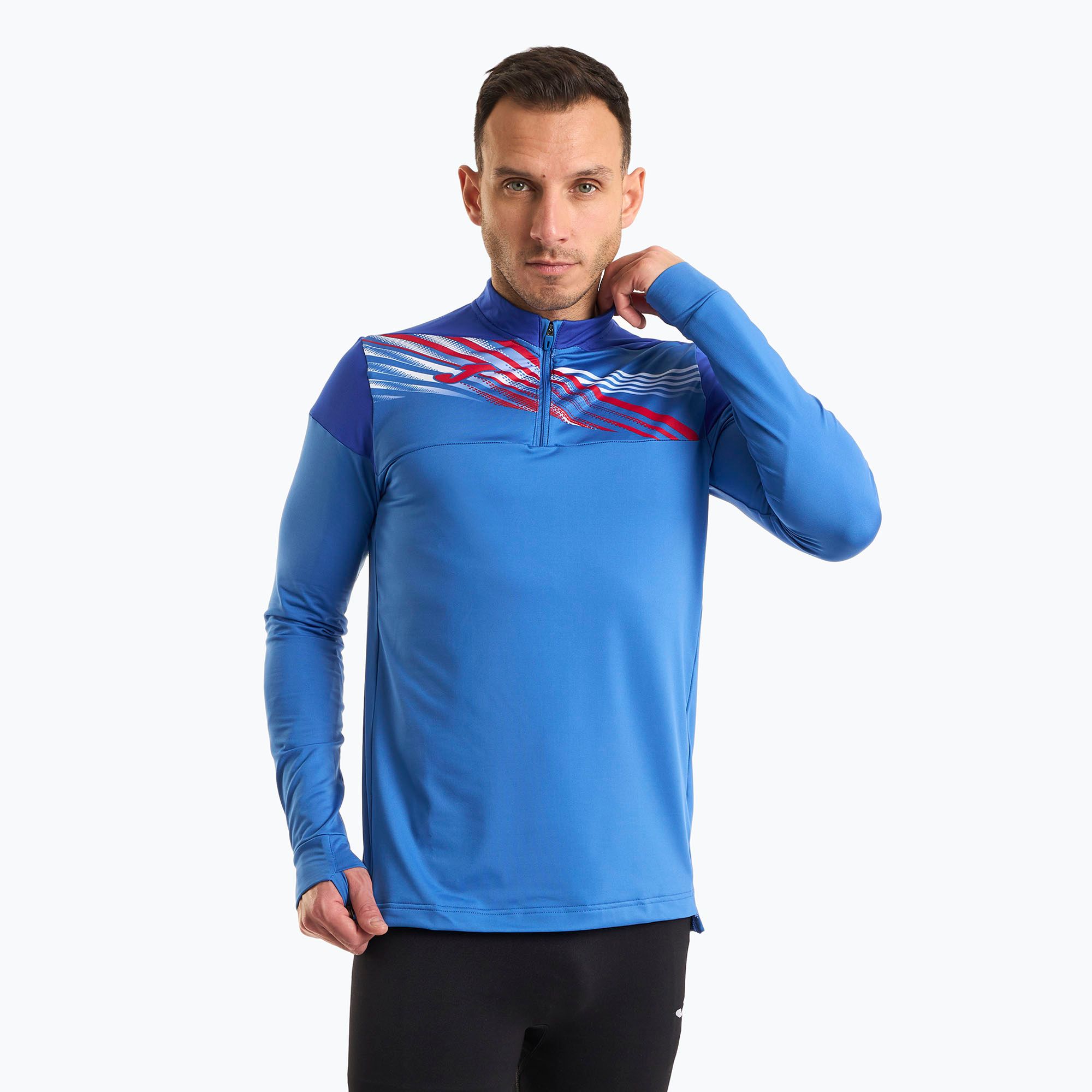 Bluza do biegania męska Joma Elite X royal 