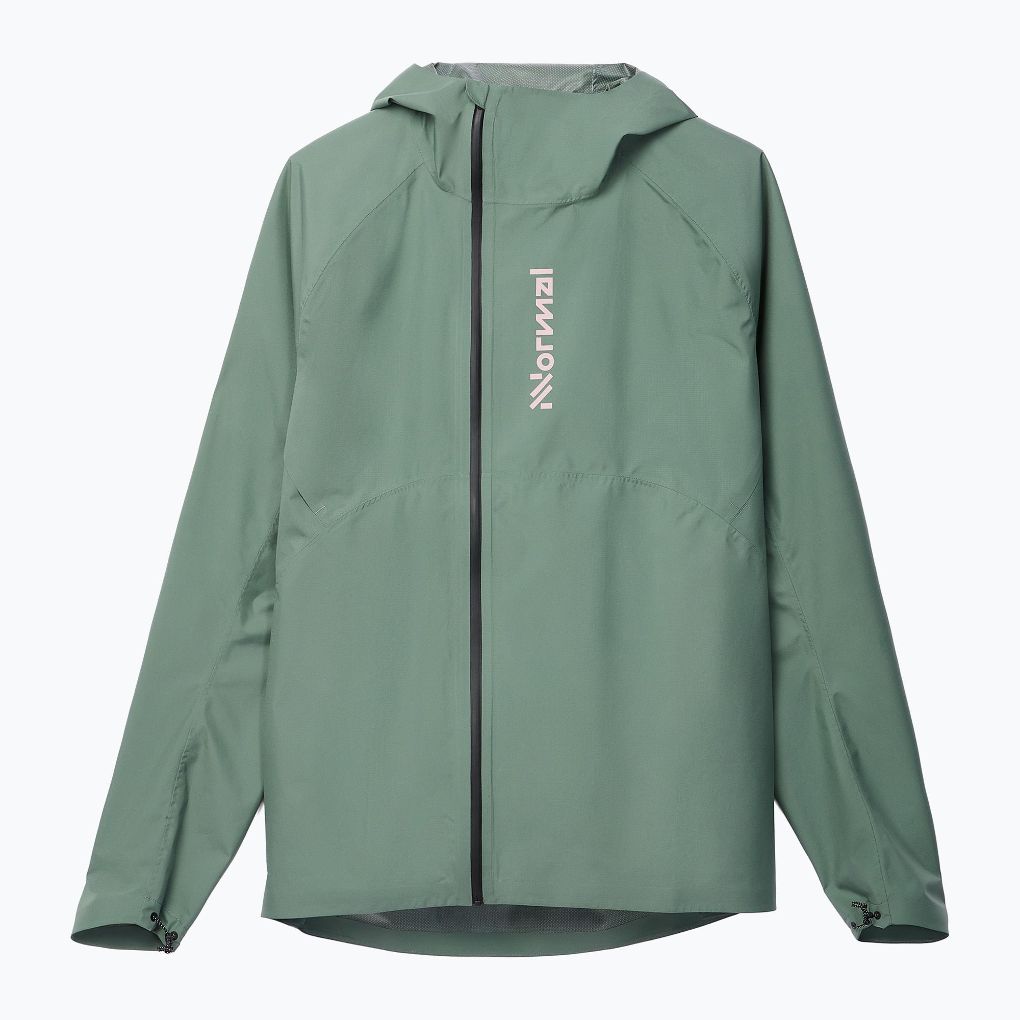Kurtka do biegania męska NNormal Trail Rain green 
