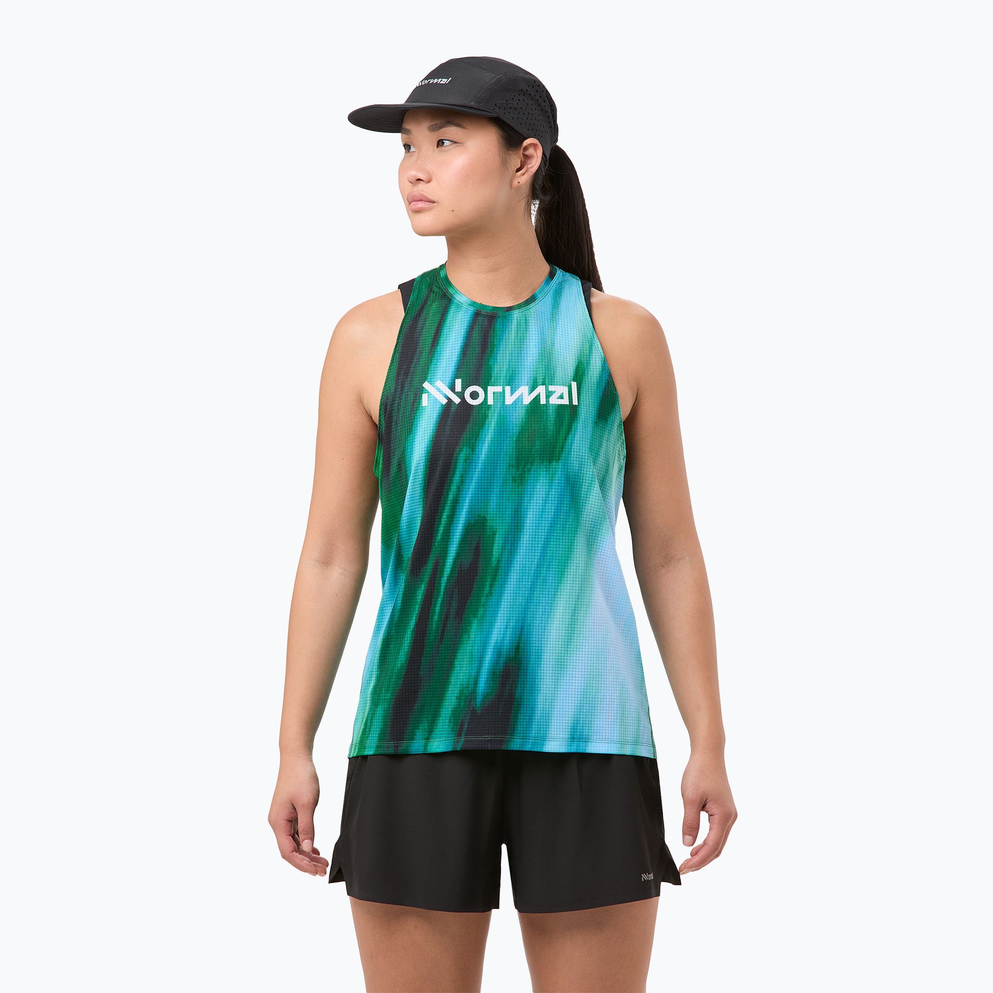 Koszulka do biegania damska NNormal Race Tank multicolor 