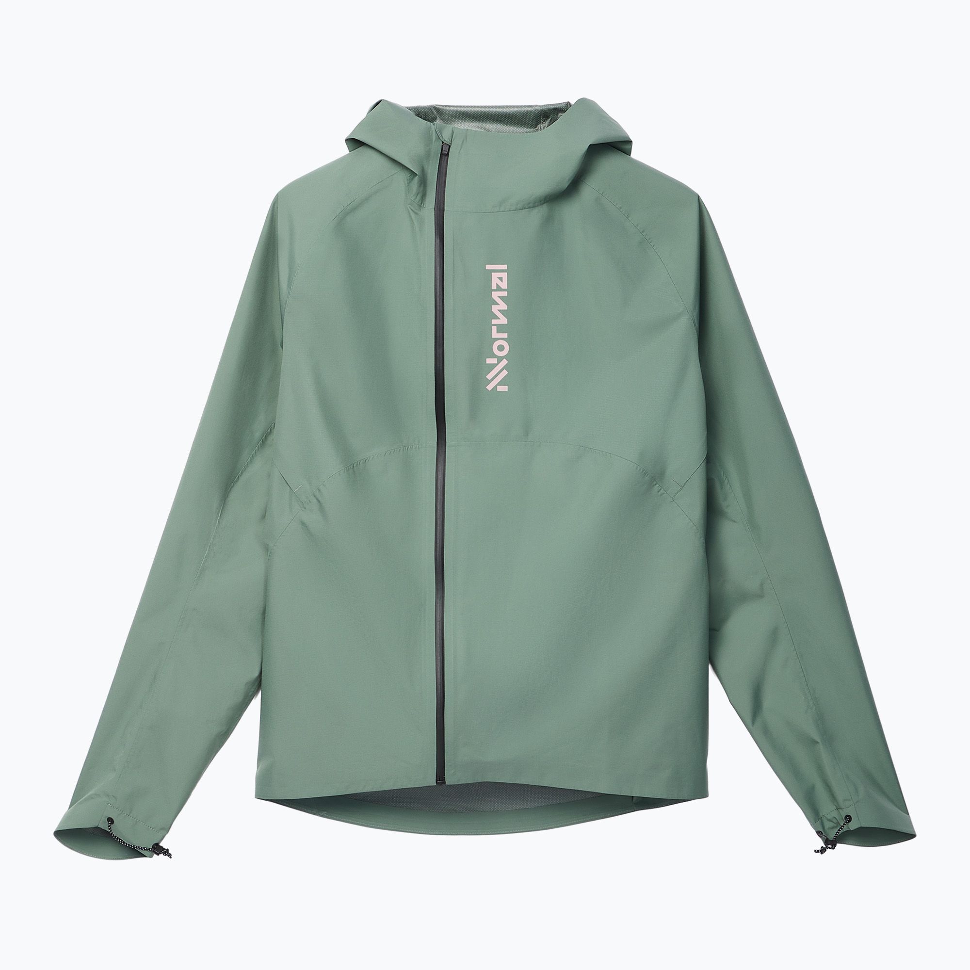 Kurtka do biegania damska NNormal Trail Rain green 