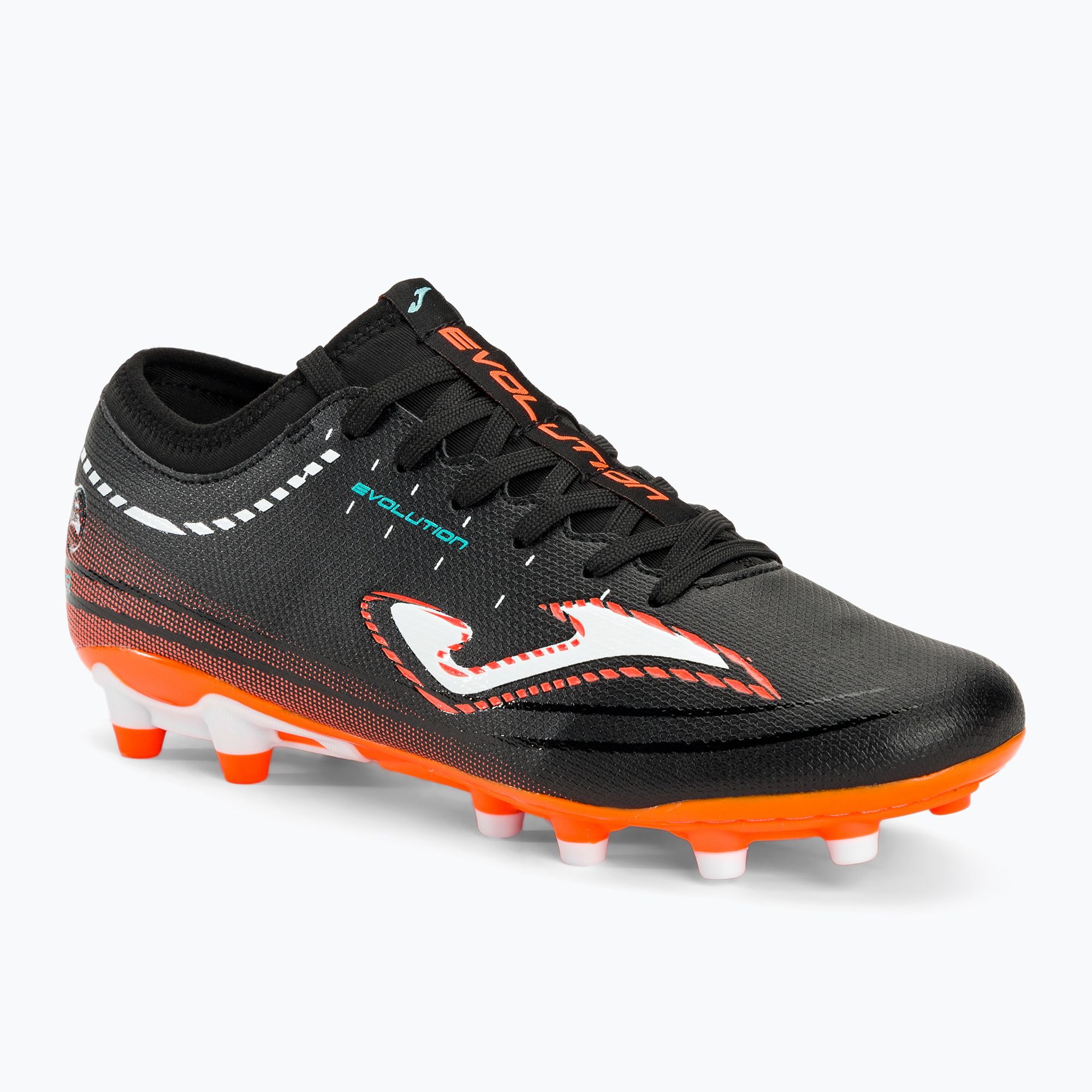Buty piłkarskie męskie Joma Evolution FG black/orange 