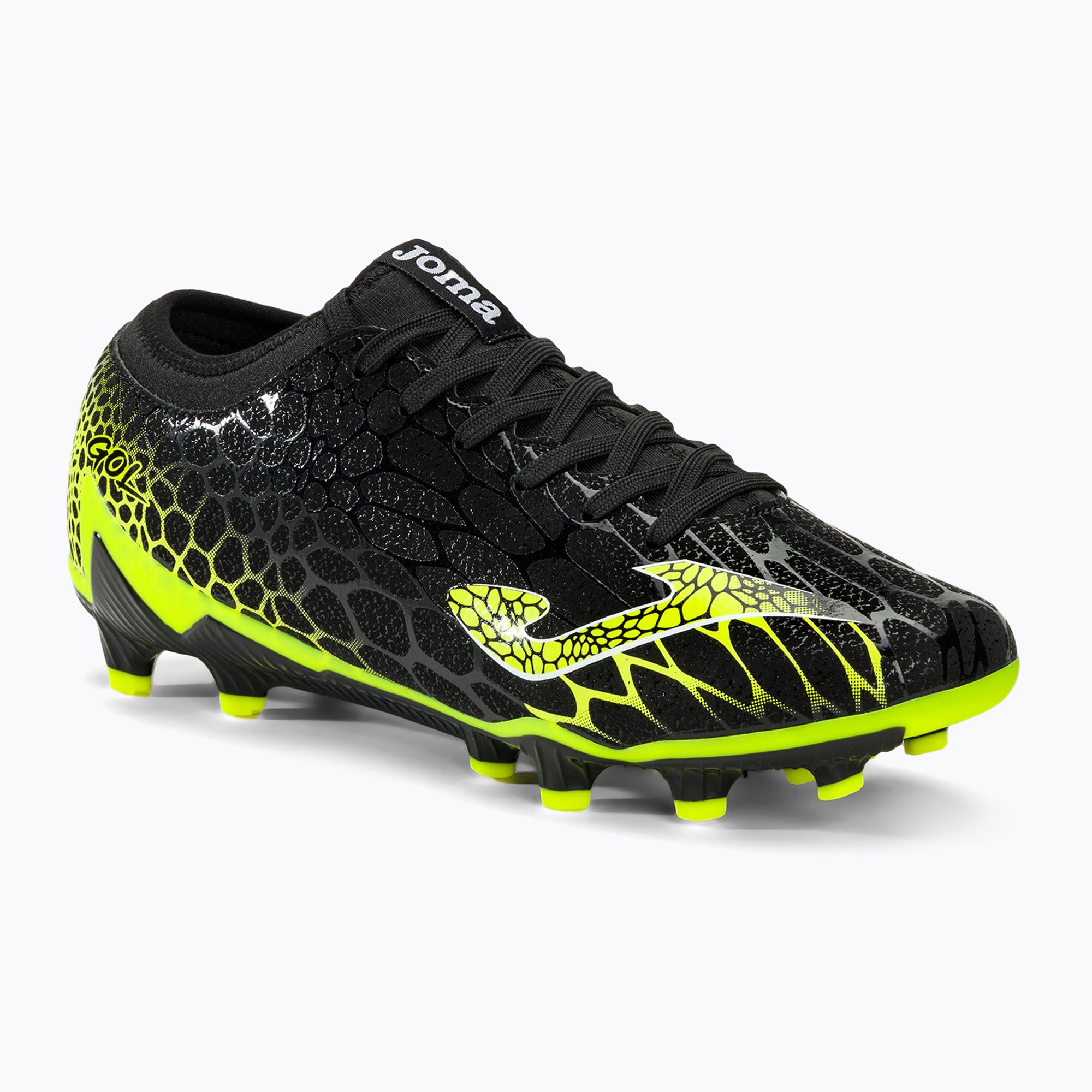 Buty piłkarskie męskie Joma Gol FG black/yellow 