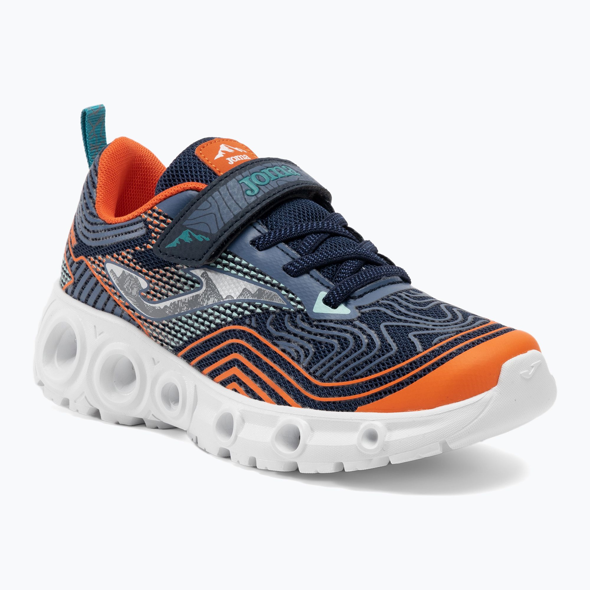 Buty do biegania dziecięce Joma Rase navy/orange 