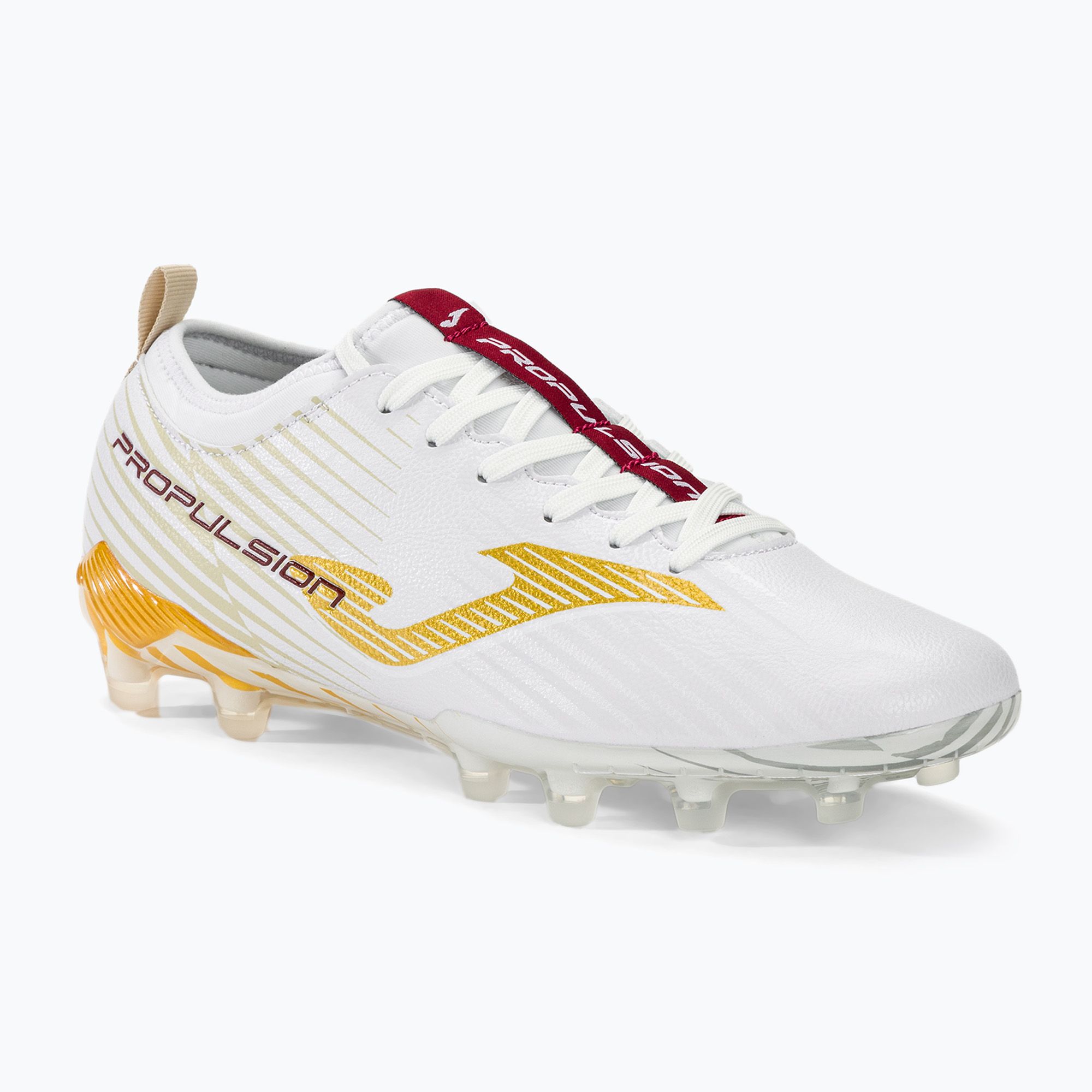 Buty piłkarskie męskie Joma Propulsion Cup FG white/gold 