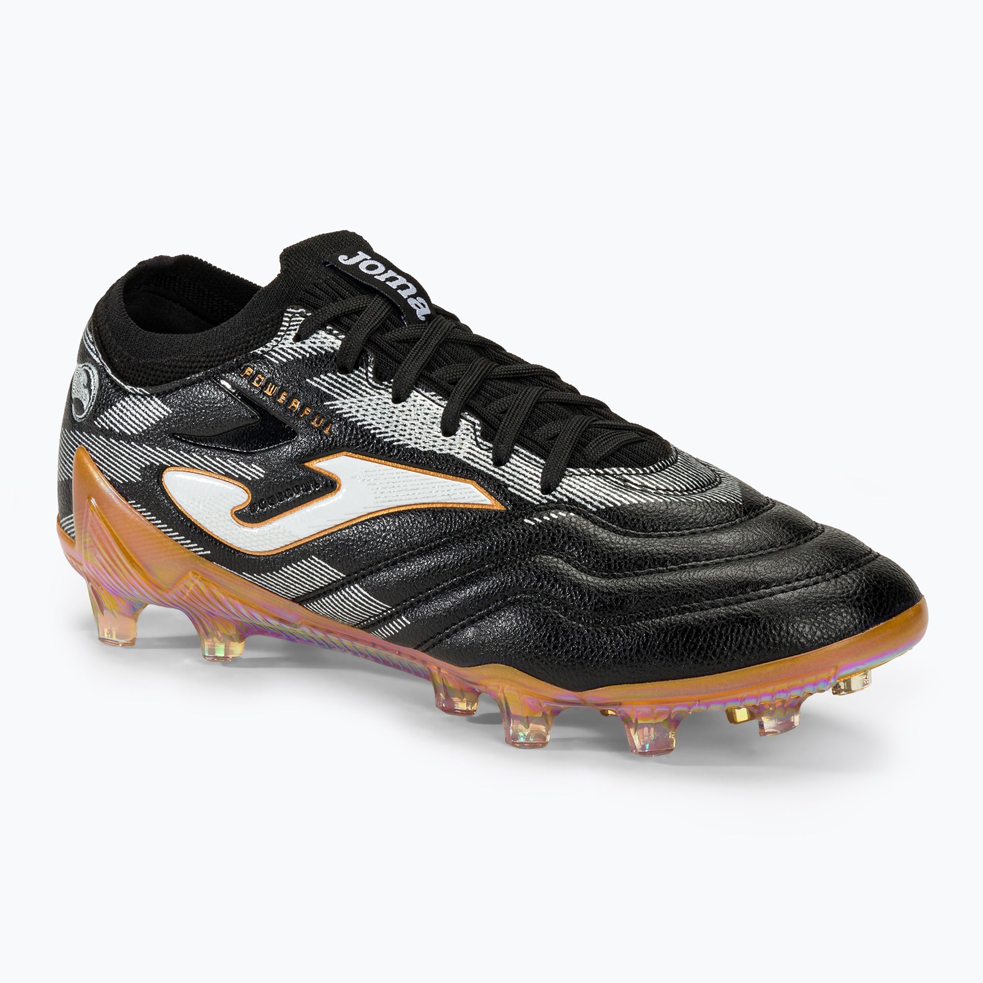 Buty piłkarskie męskie Joma Powerful Cup FG black/gold 