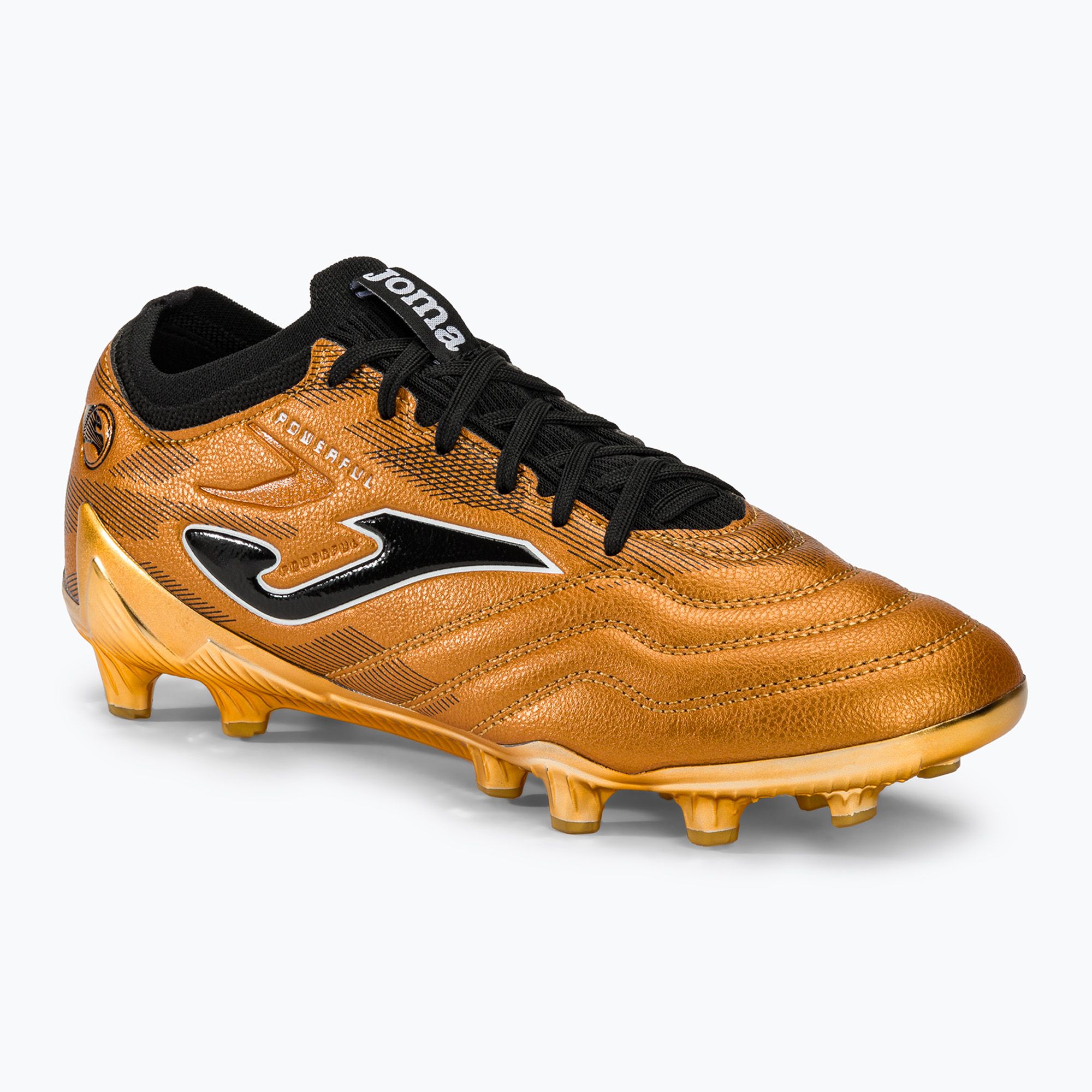 Buty piłkarskie męskie Joma Powerful Cup FG gold/black 