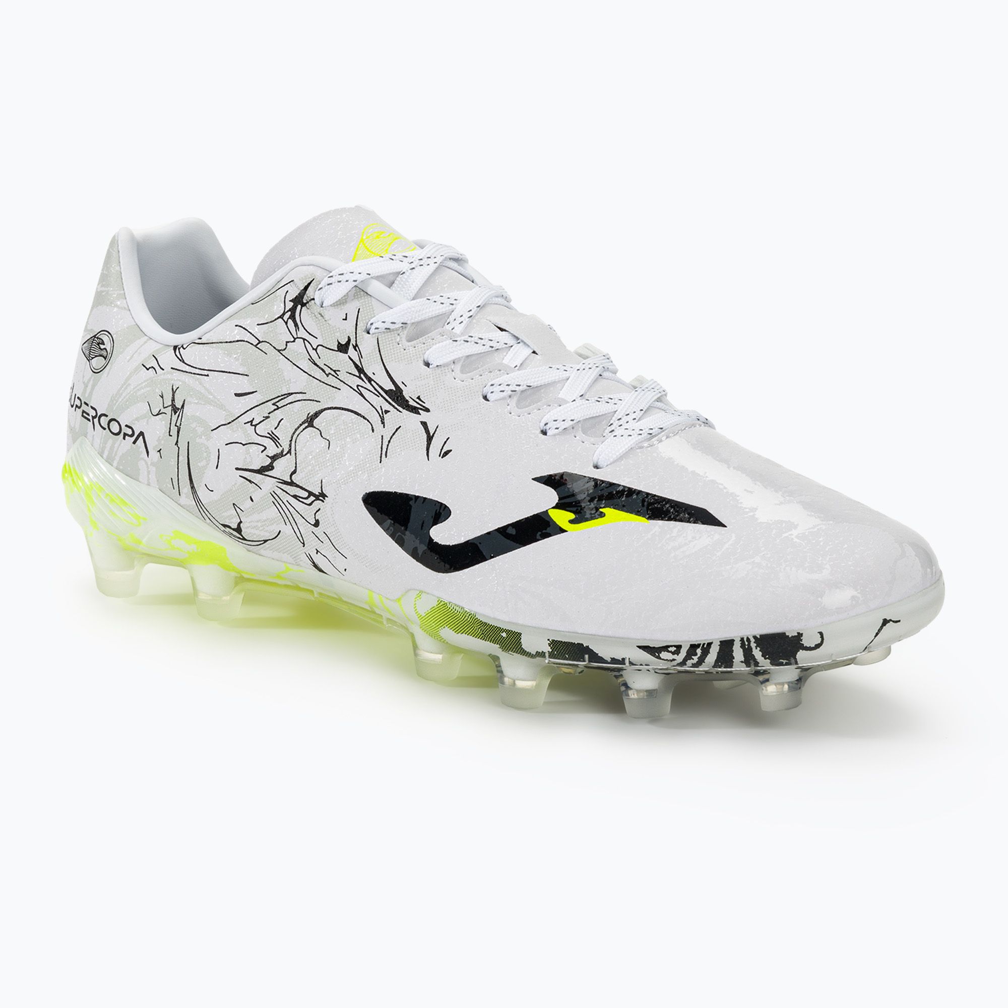 Buty piłkarskie męskie Joma Super Copa FG white 