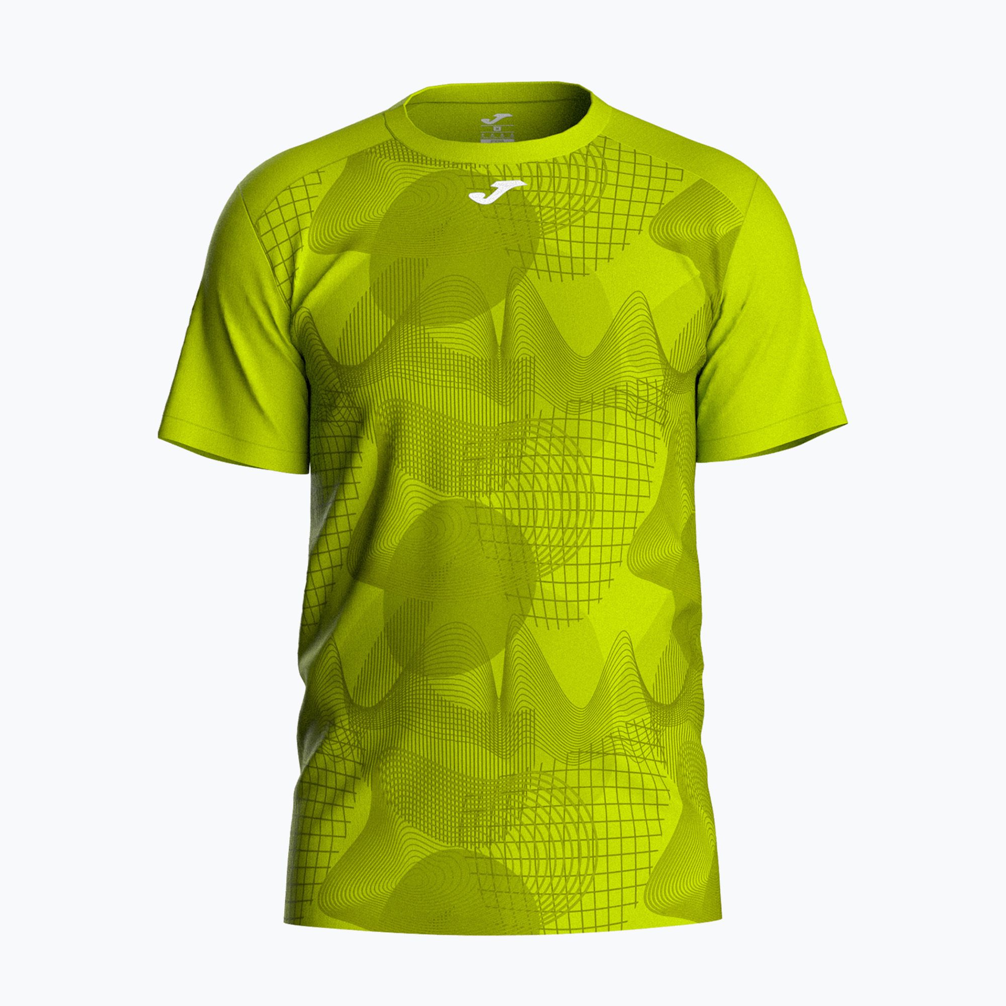 Koszulka tenisowa męska Joma Challenge yellow 