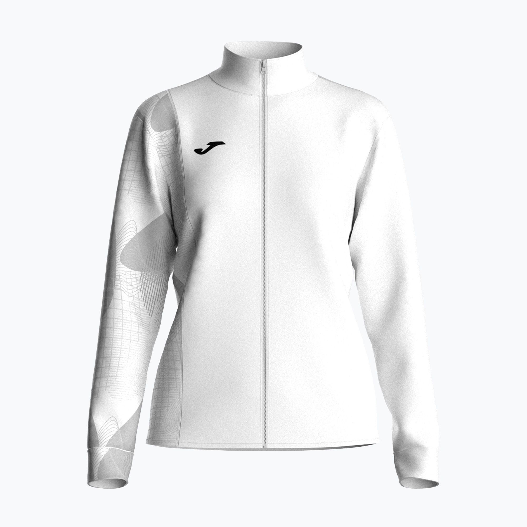 Bluza tenisowa damska Joma Challenge Full Zip W white 