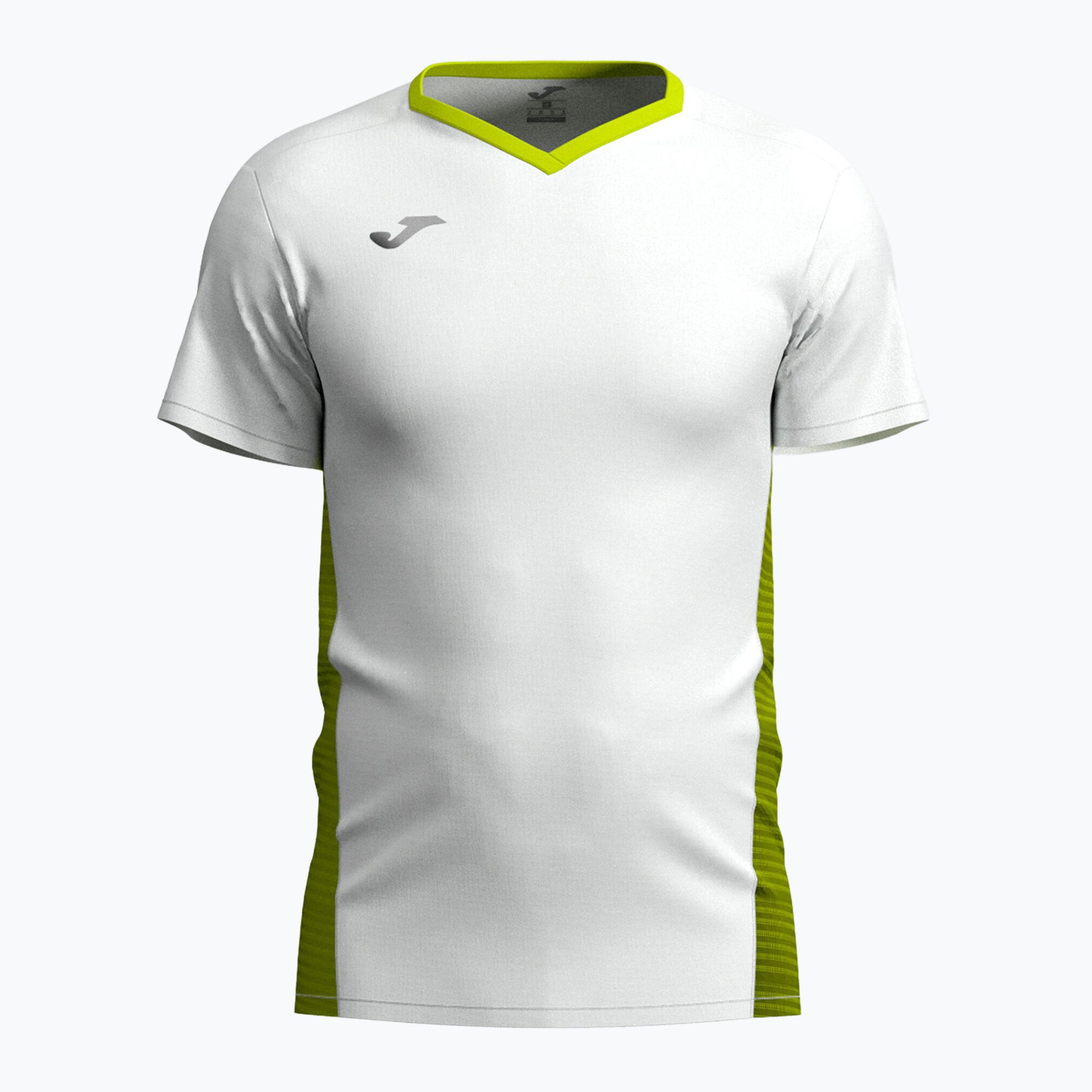Koszulka tenisowa męska Joma Court white/green 