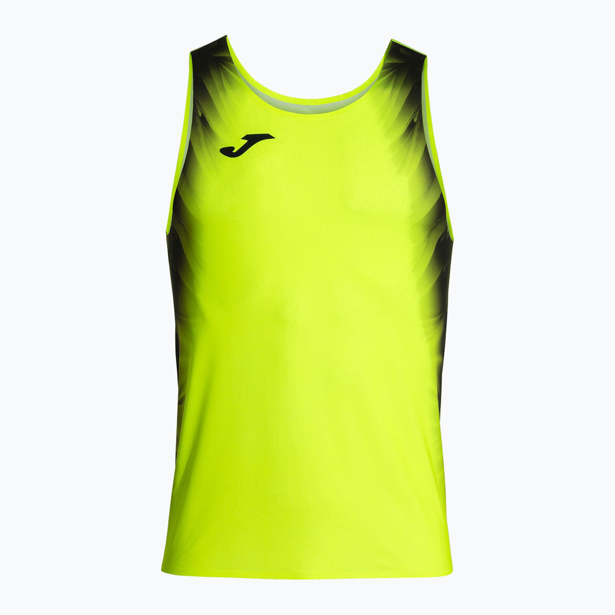 Koszulka do biegania męska Joma Elite XI fluor yellow/black 