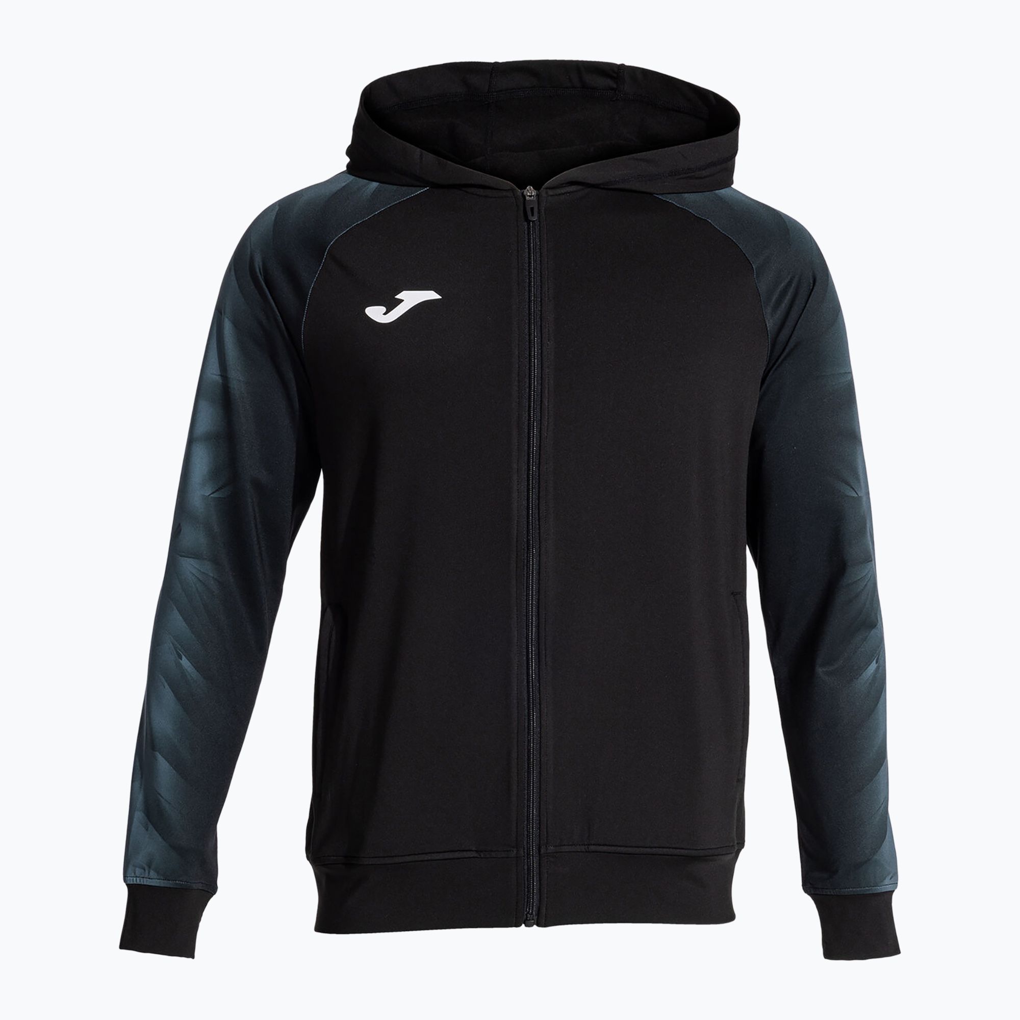 Bluza do biegania męska Joma Elite XI Hoodie black/anthracite 