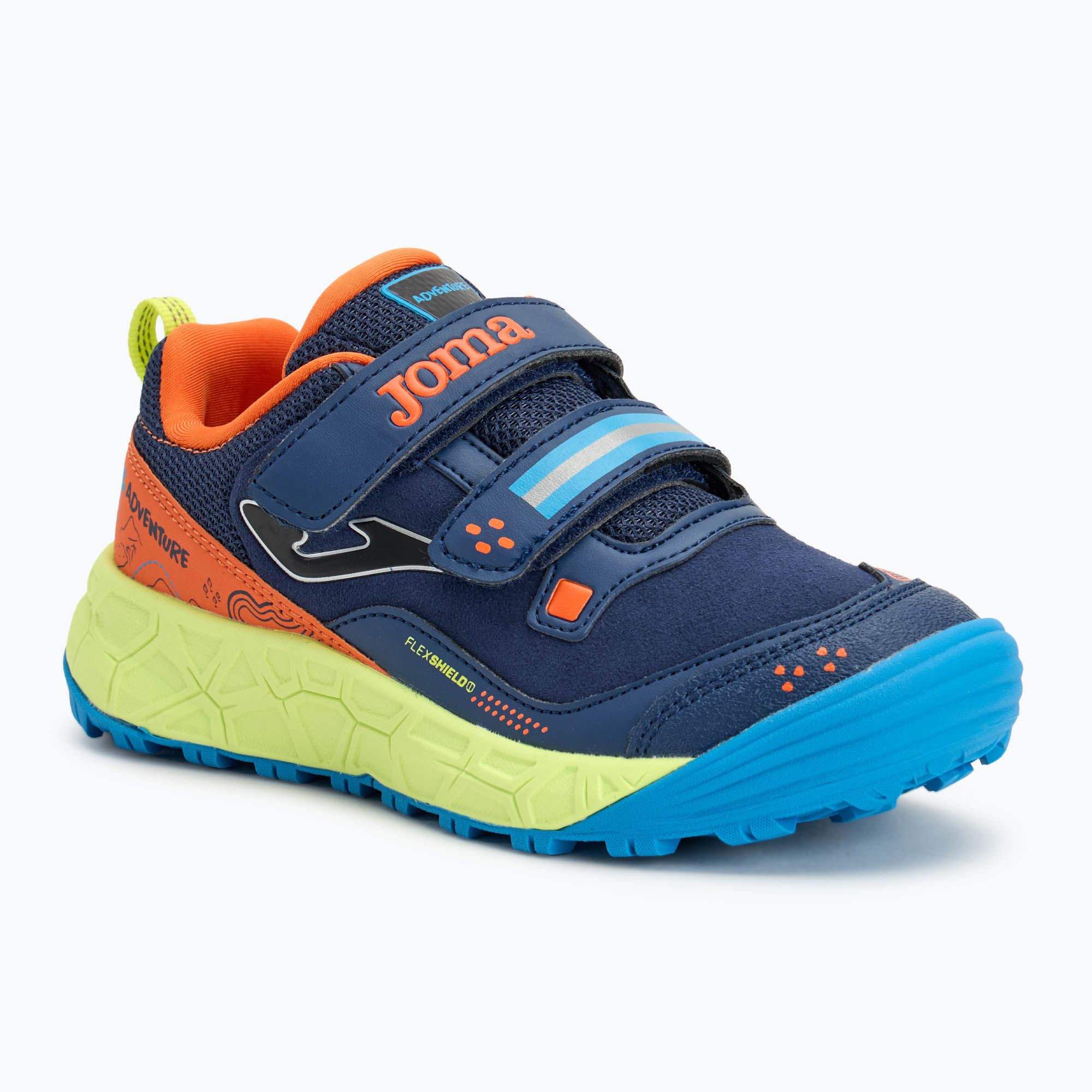 Buty do biegania dziecięce Joma Adventure navy/orange 