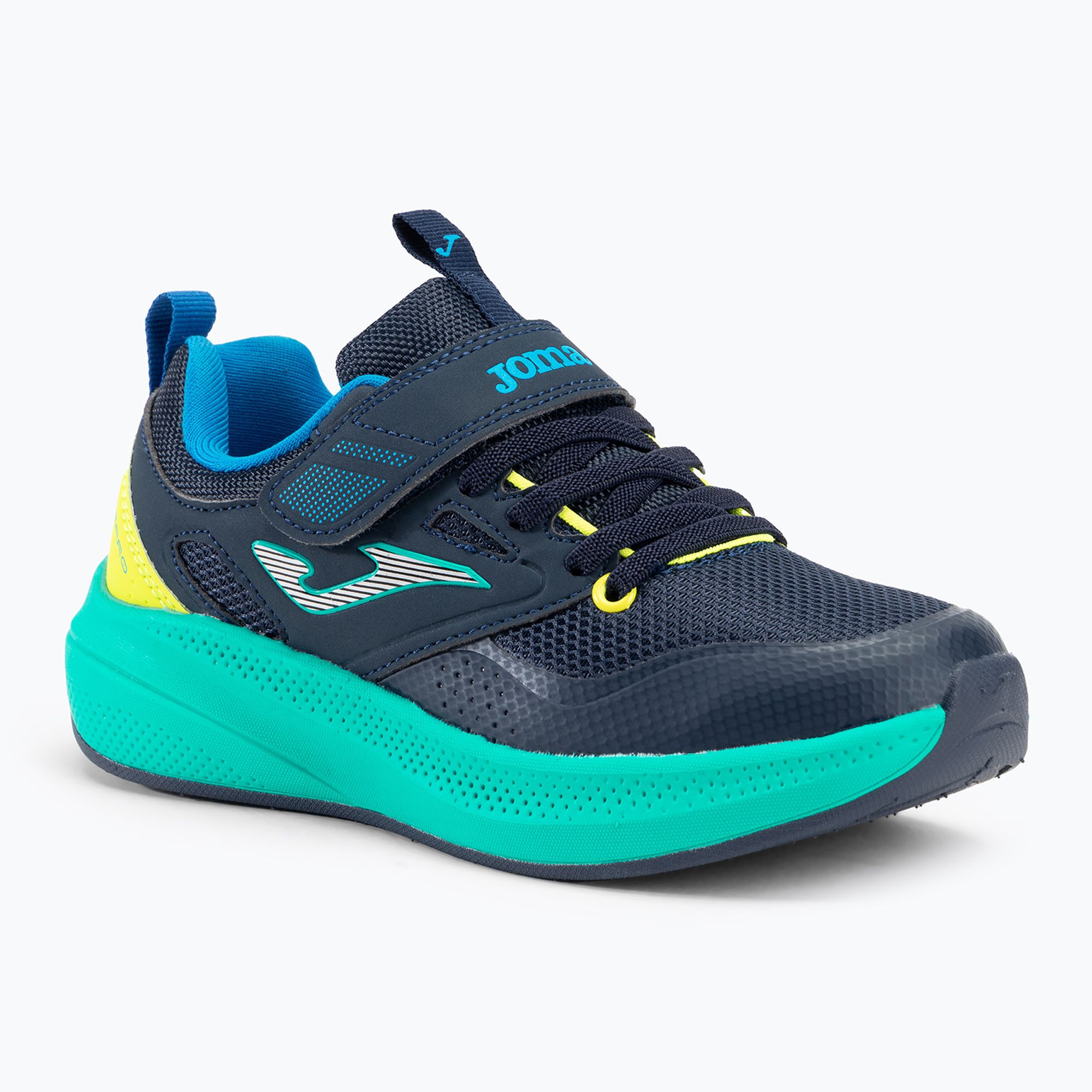 Buty dziecięce do biegania Joma Ferro navy/turquoise 