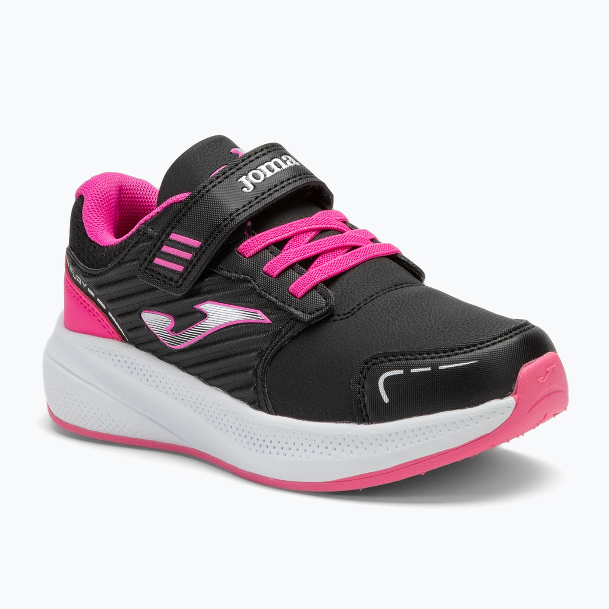 Buty dziecięce do biegania Joma Fury black/fuchsia 