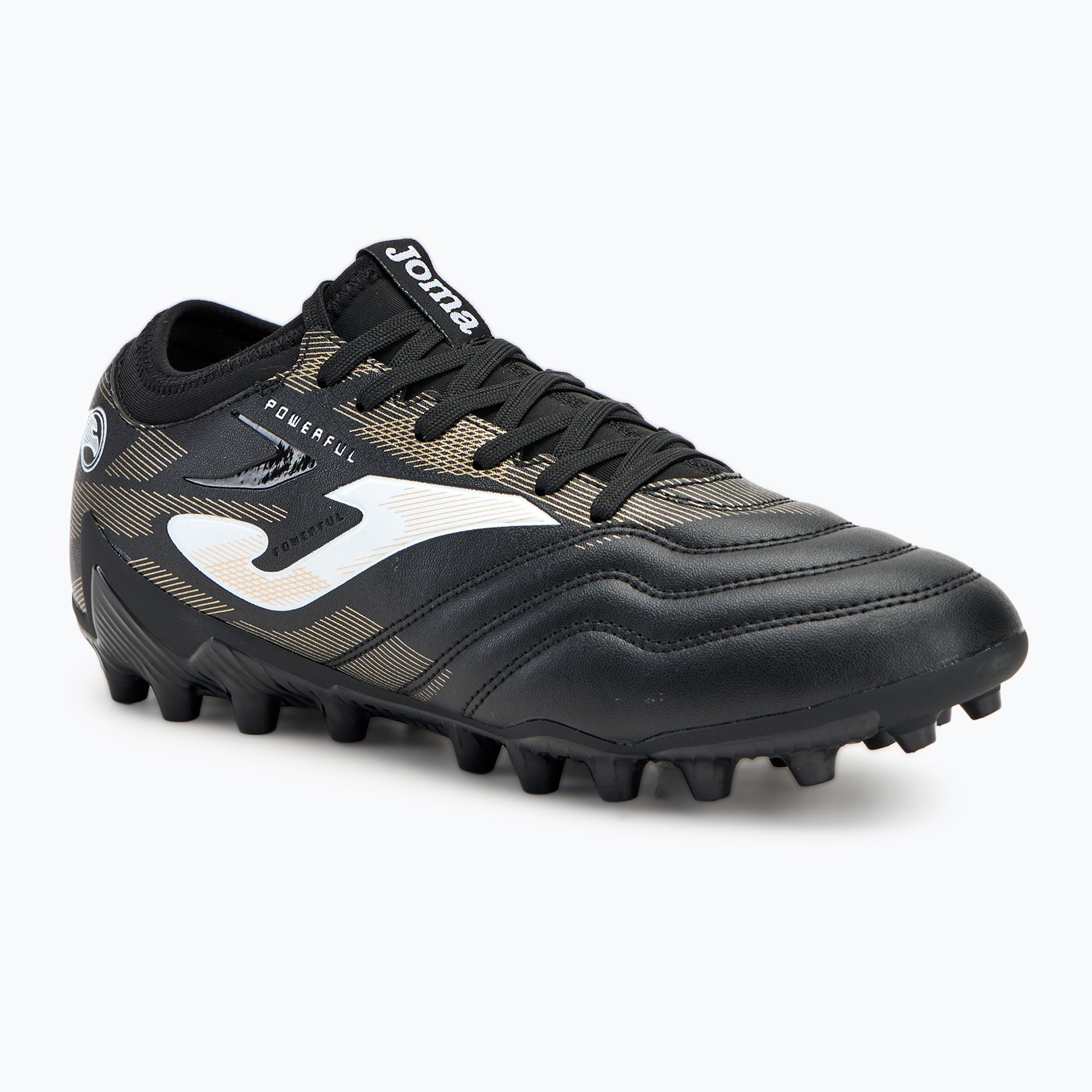 Buty piłkarskie męskie Joma Powerful AG black/gold 