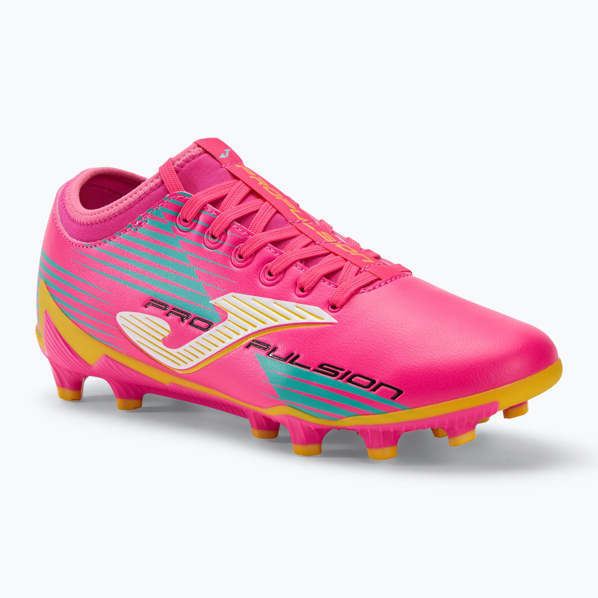 Buty piłkarskie męskie Joma Propulsion FG pink/yellow 