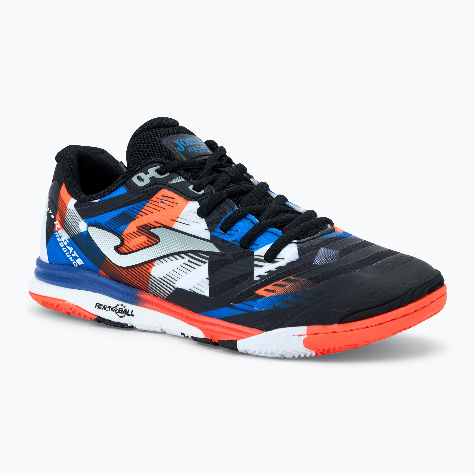 Buty piłkarskie męskie Joma Regate Rebound IN black/royal blue 