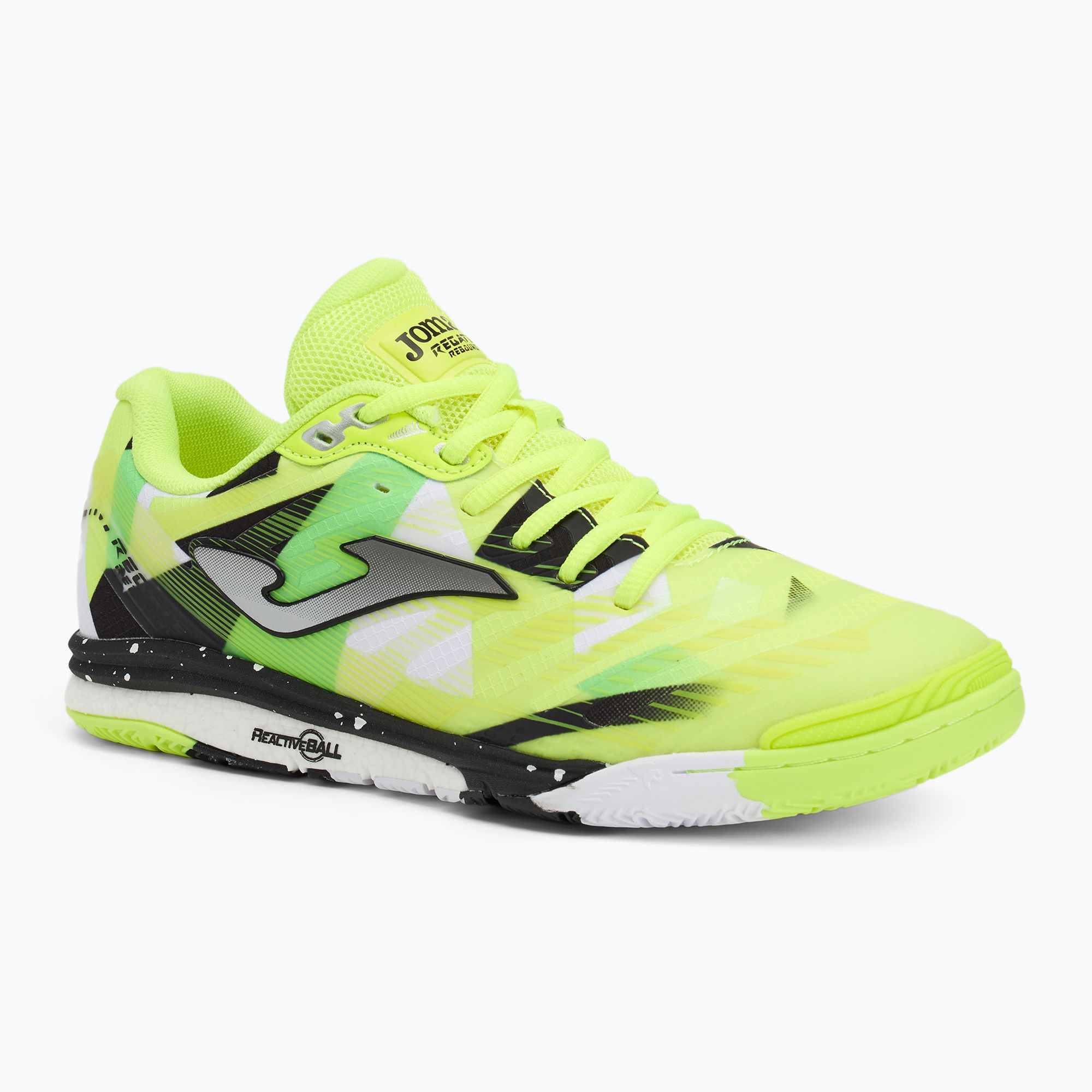 Buty piłkarskie męskie Joma Regate Rebound IN lemon fluor/green 