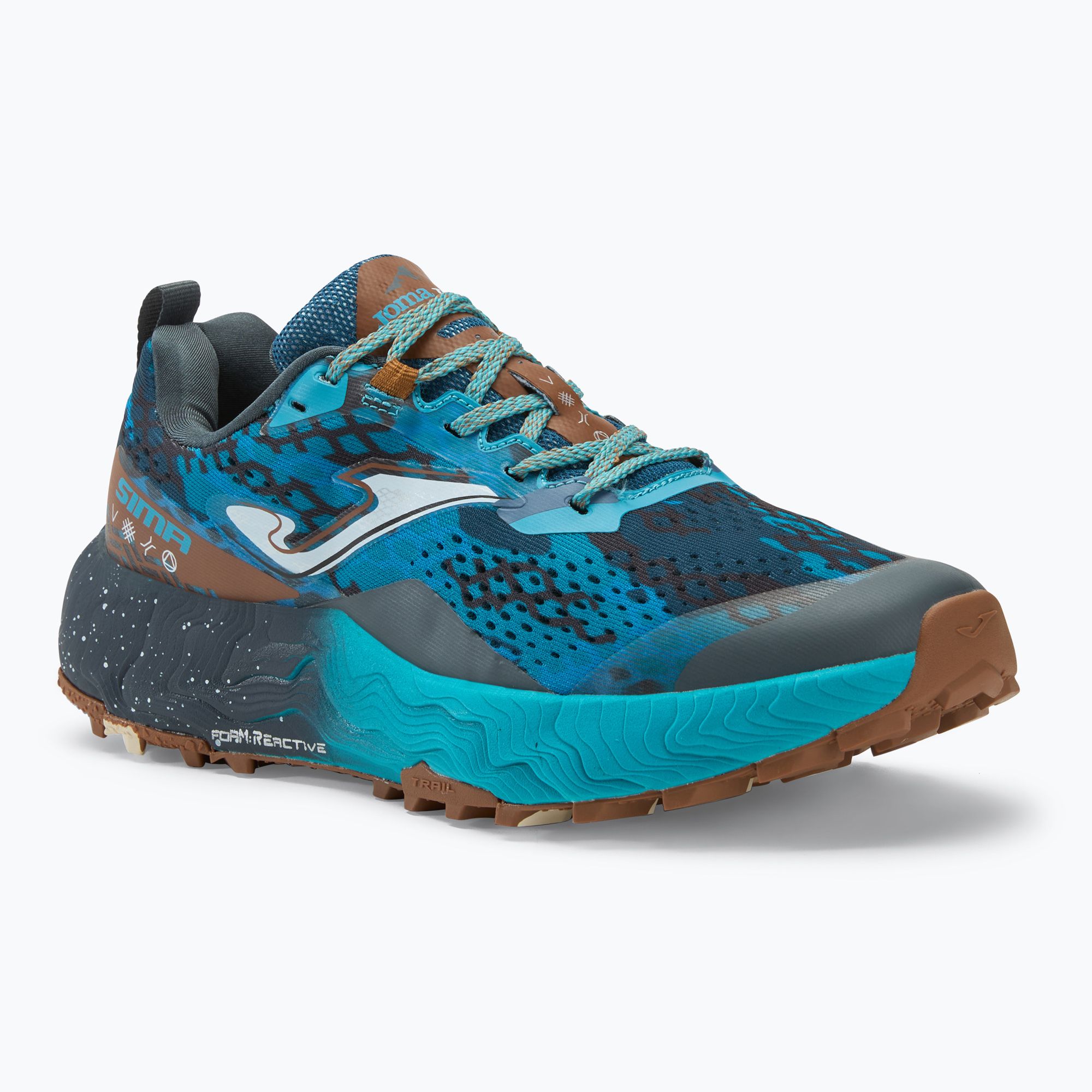Buty do biegania męskie Joma Sima blue/brown 