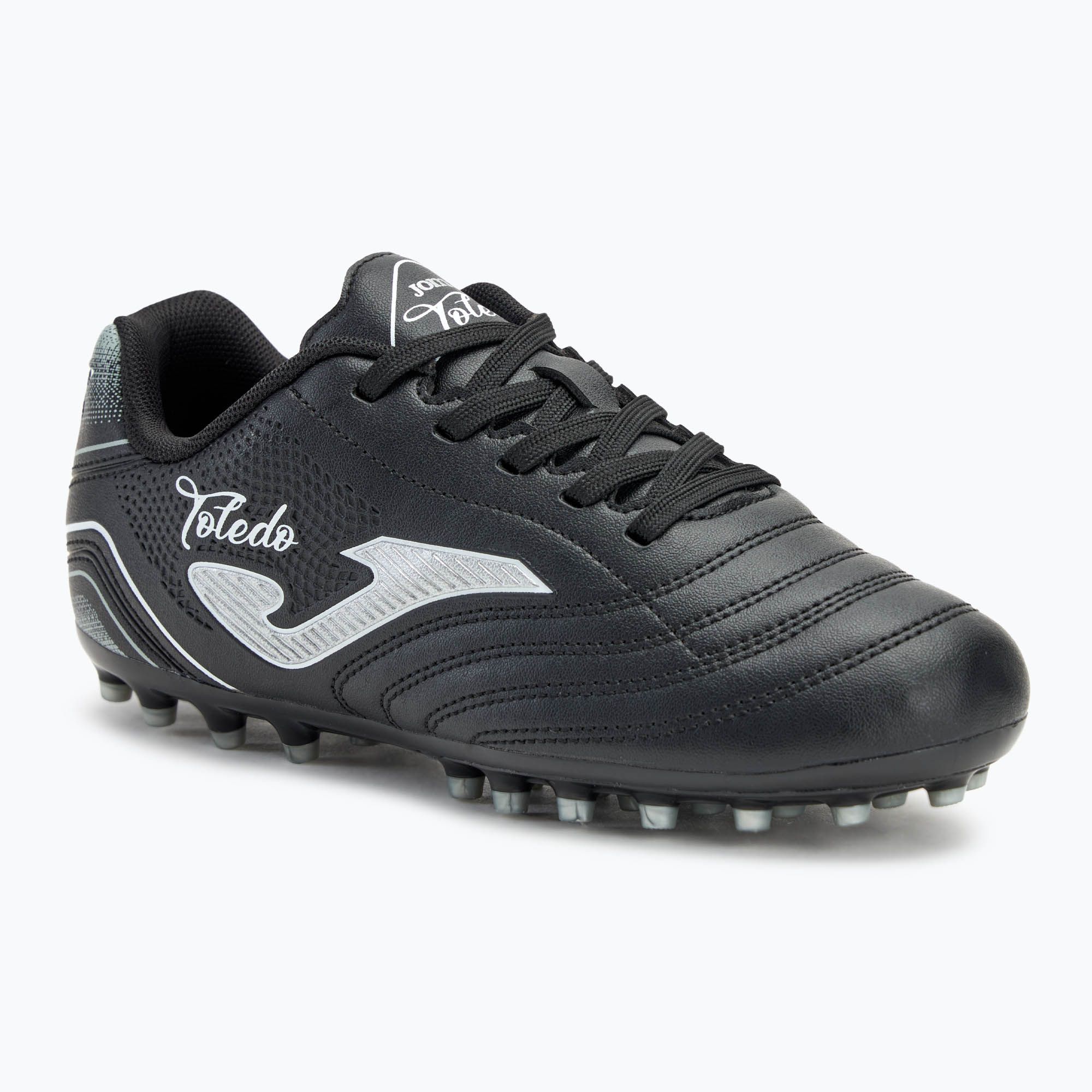 Buty piłkarskie dziecięce Joma Toledo AG black/white 