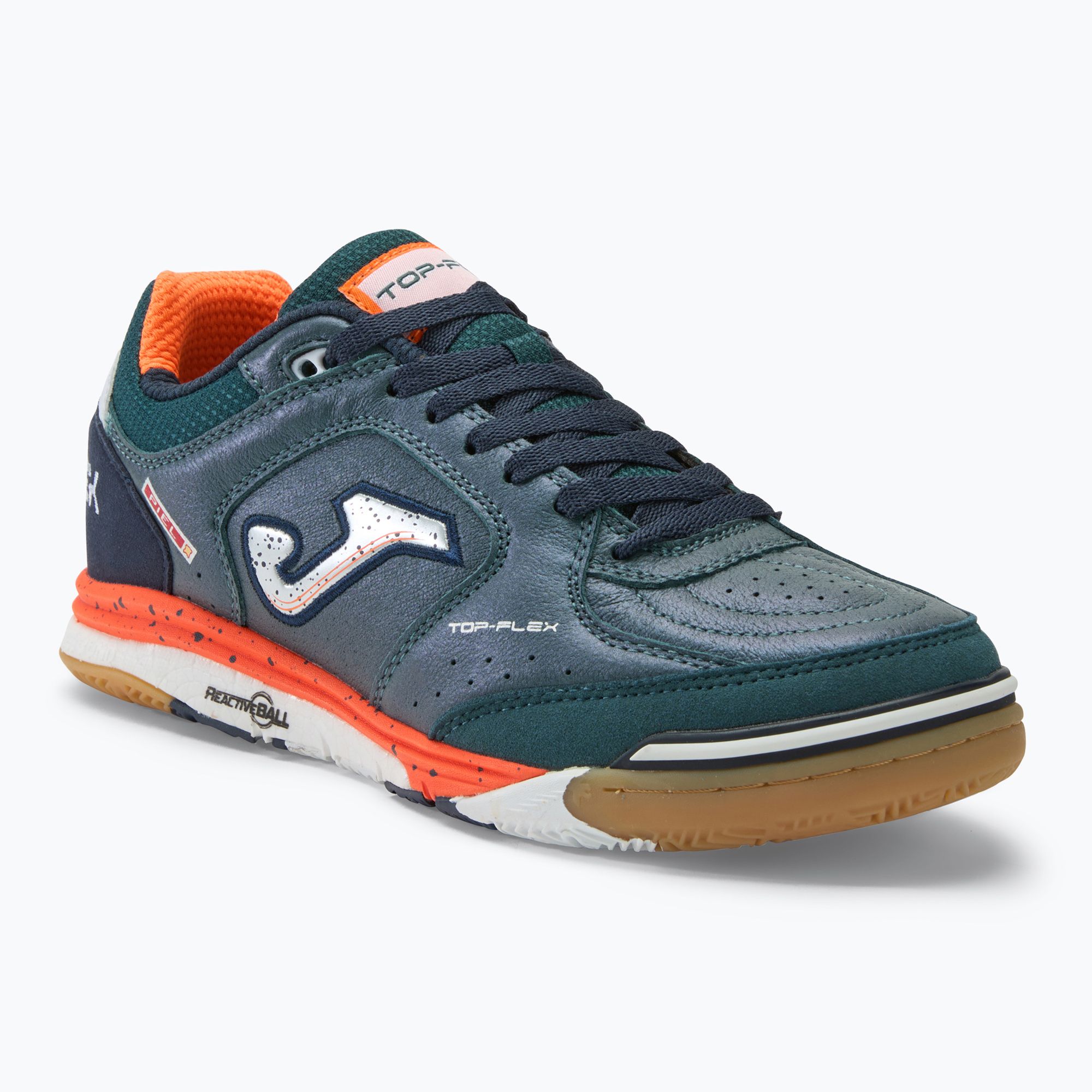 Buty piłkarskie męskie Joma Top Flex Rebound IN green/ orange 