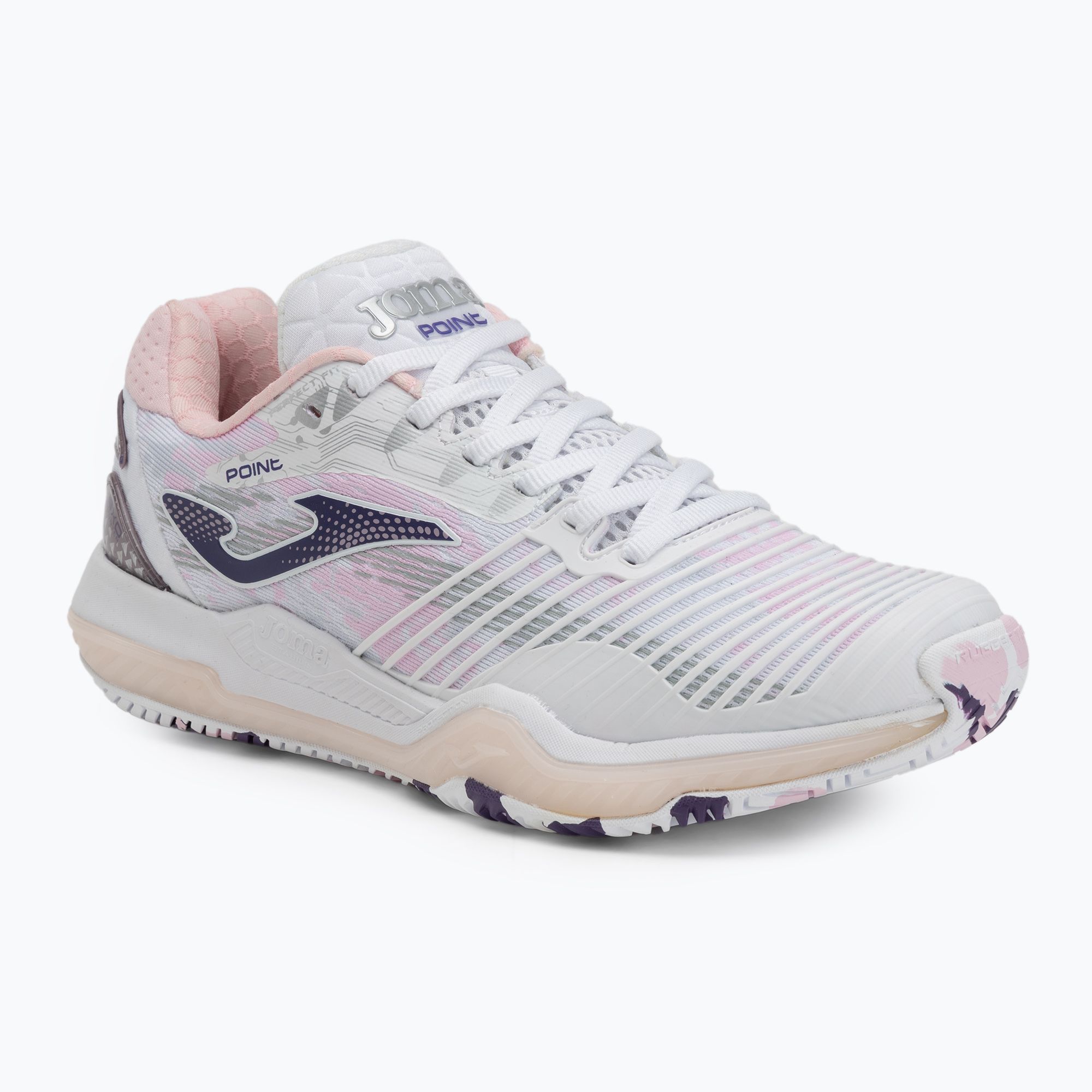 Buty do tenisa damskie Joma Point Lady AC white/pink 